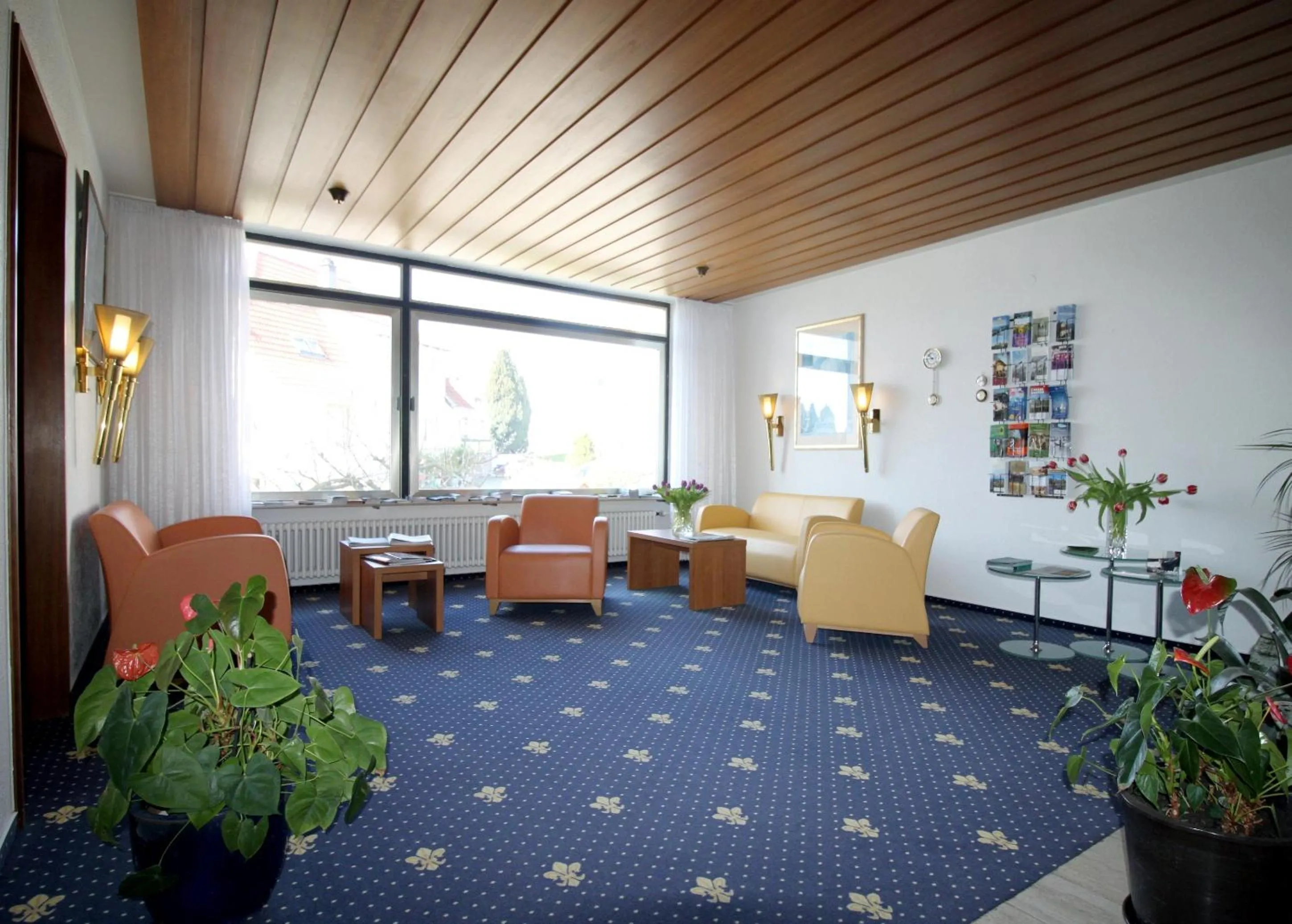 Lobby or reception in Hotel Garni Eden