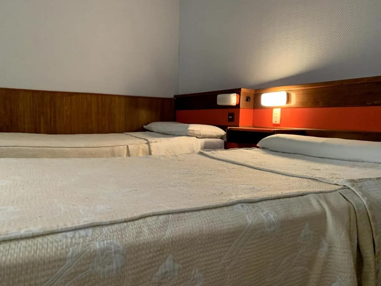 Bed in Palace Hotel Mendoza