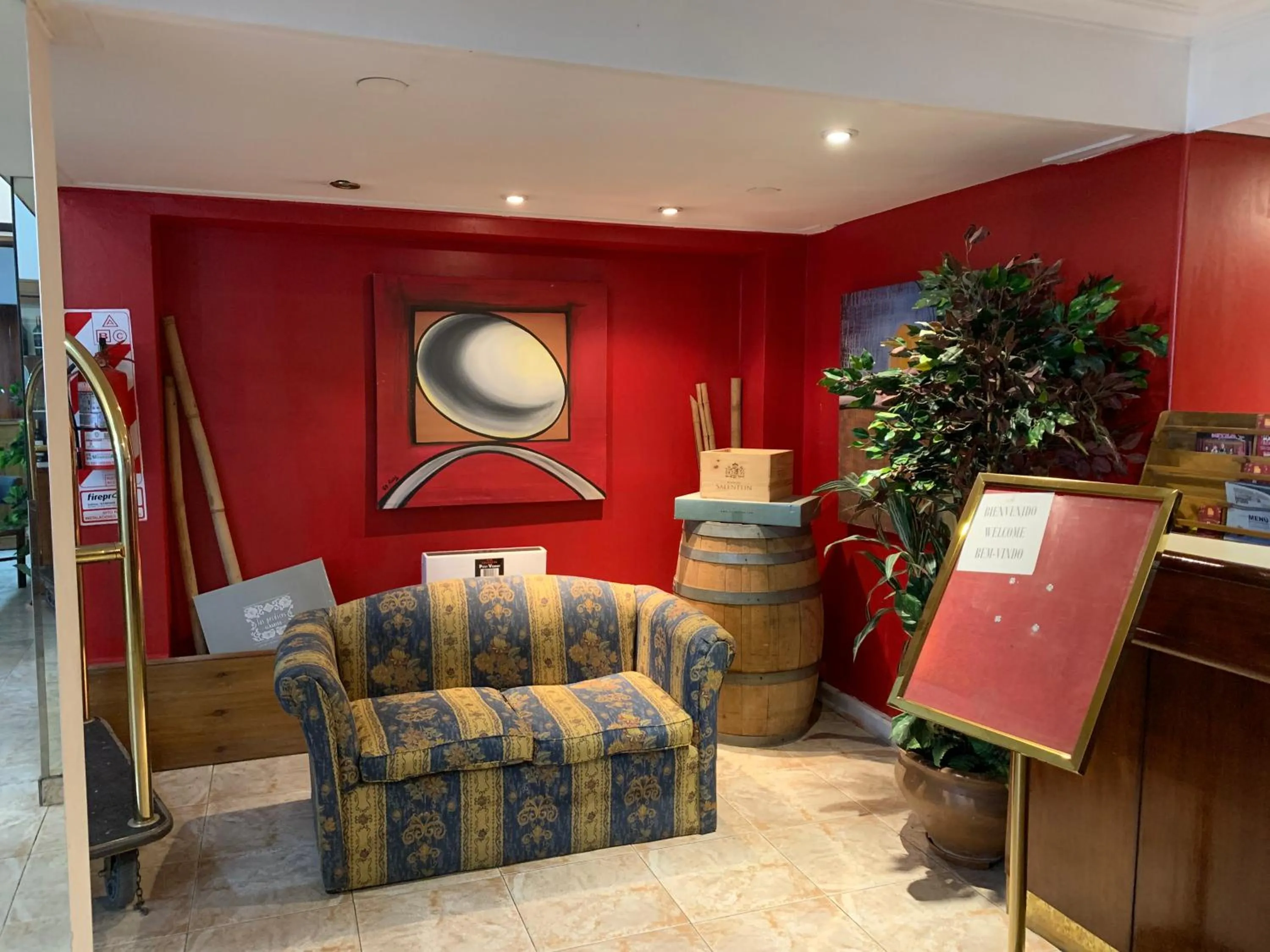 Living room in Palace Hotel Mendoza
