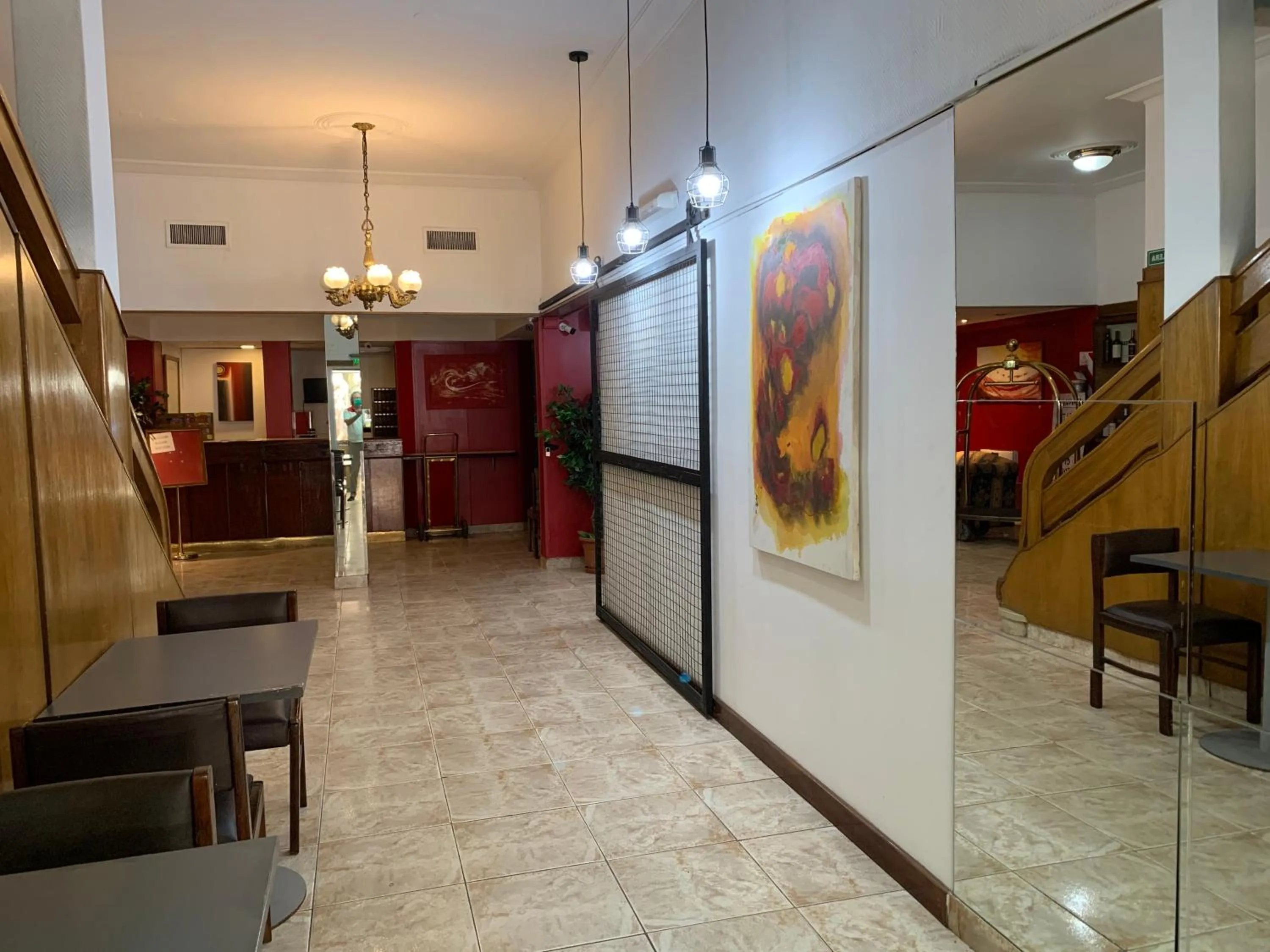 Living room in Palace Hotel Mendoza