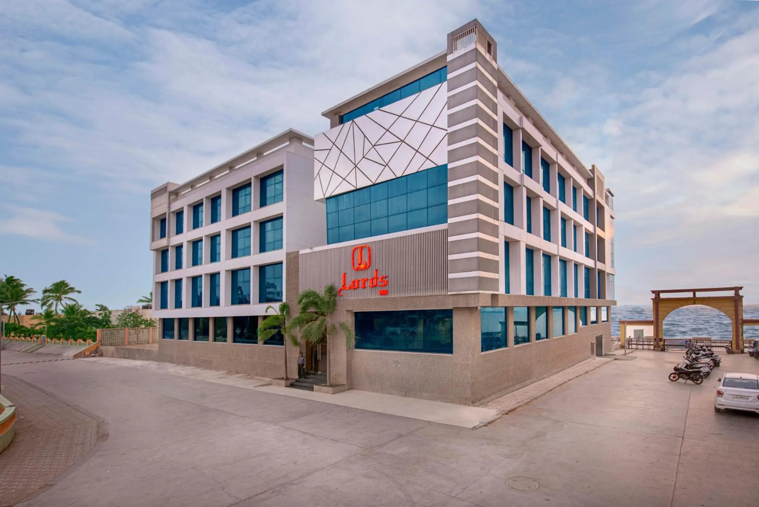 Property building in Lords Inn Porbandar Property building in Lords Inn Porbandar