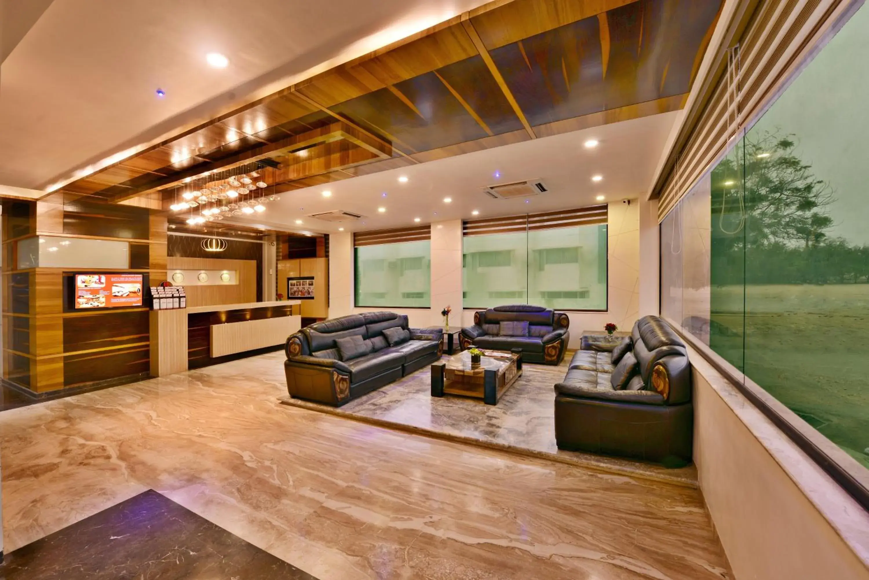 Living room in Lords Inn Porbandar Living room in Lords Inn Porbandar