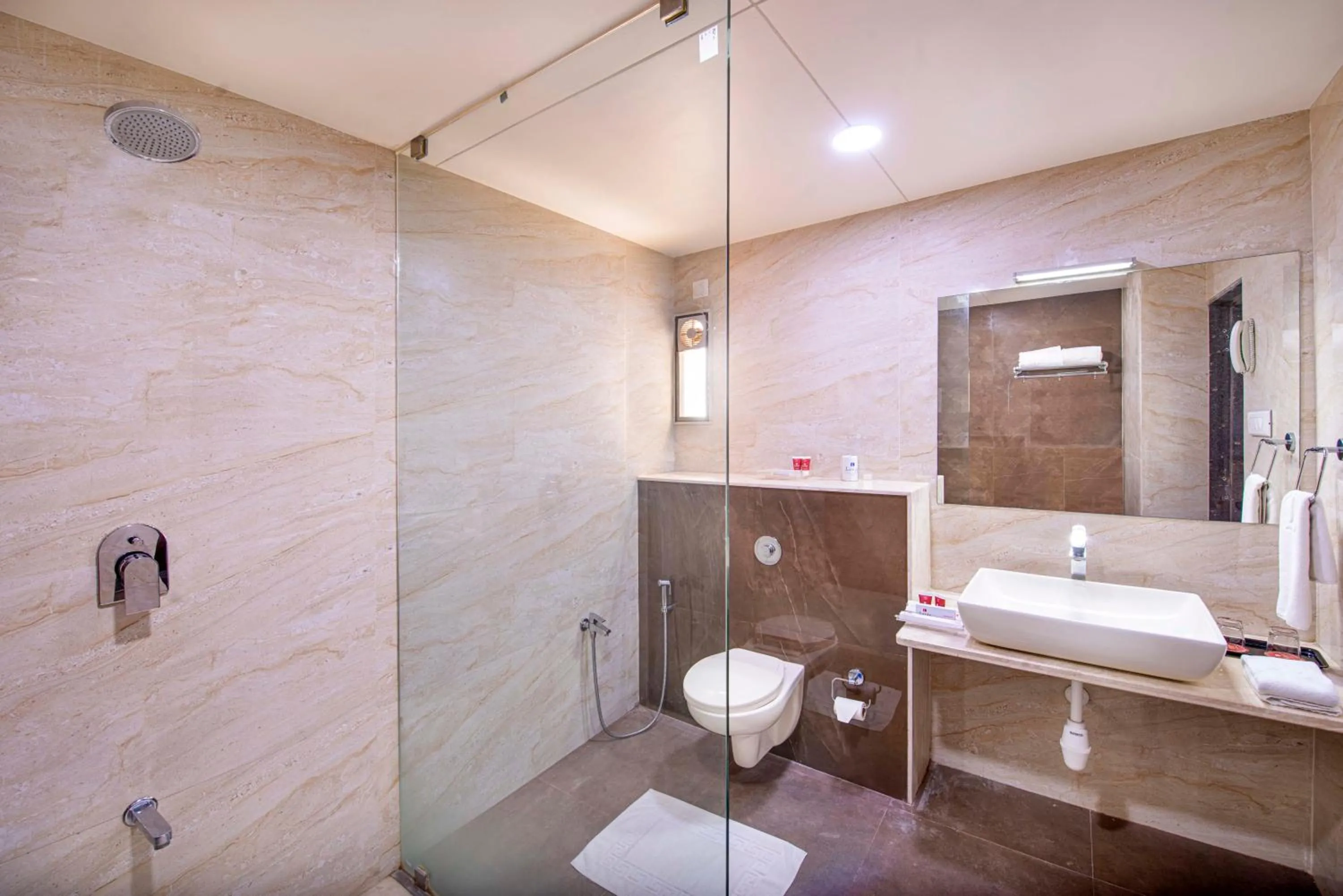 Bathroom in Lords Inn Porbandar