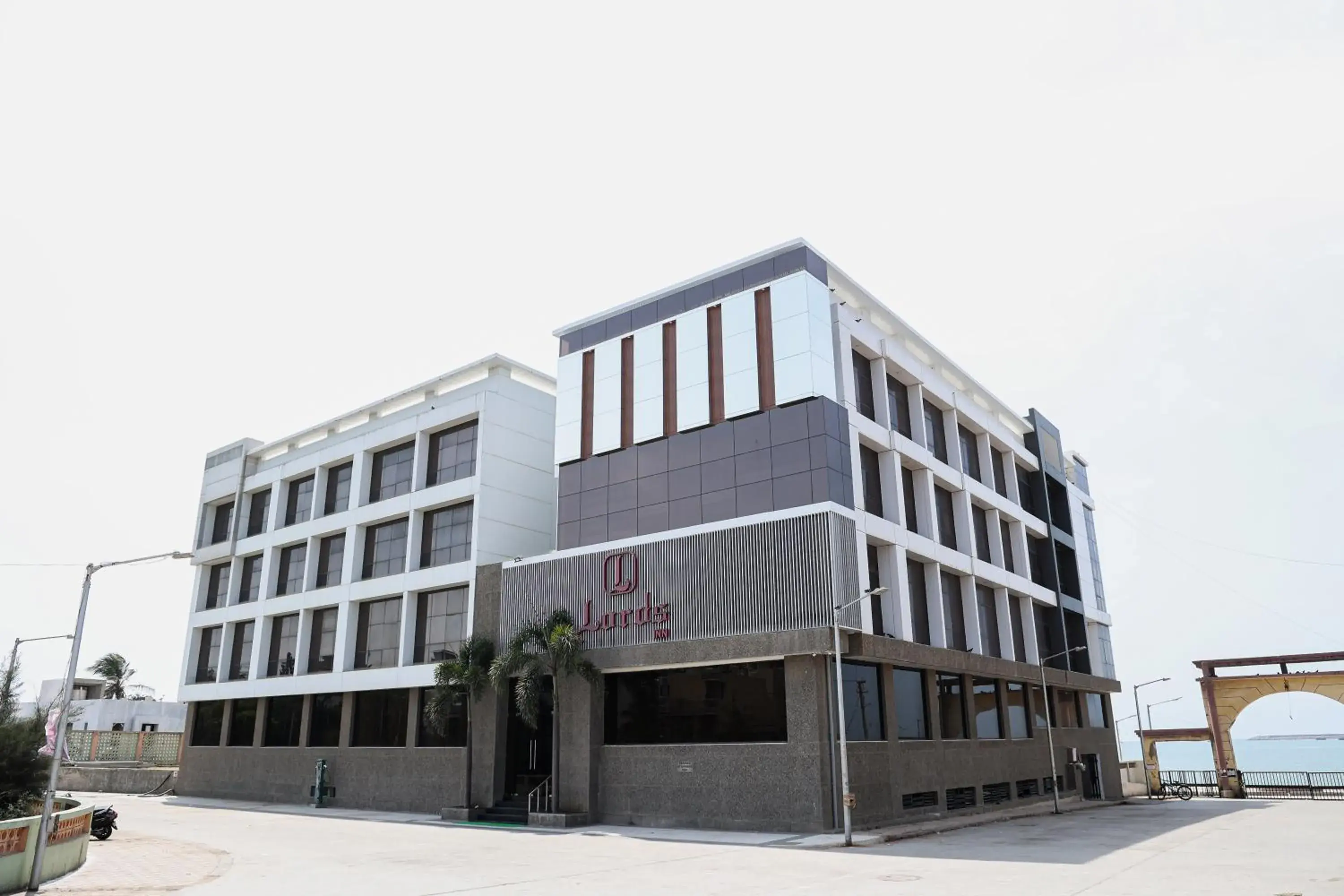 Property building in Lords Inn Porbandar Property building in Lords Inn Porbandar