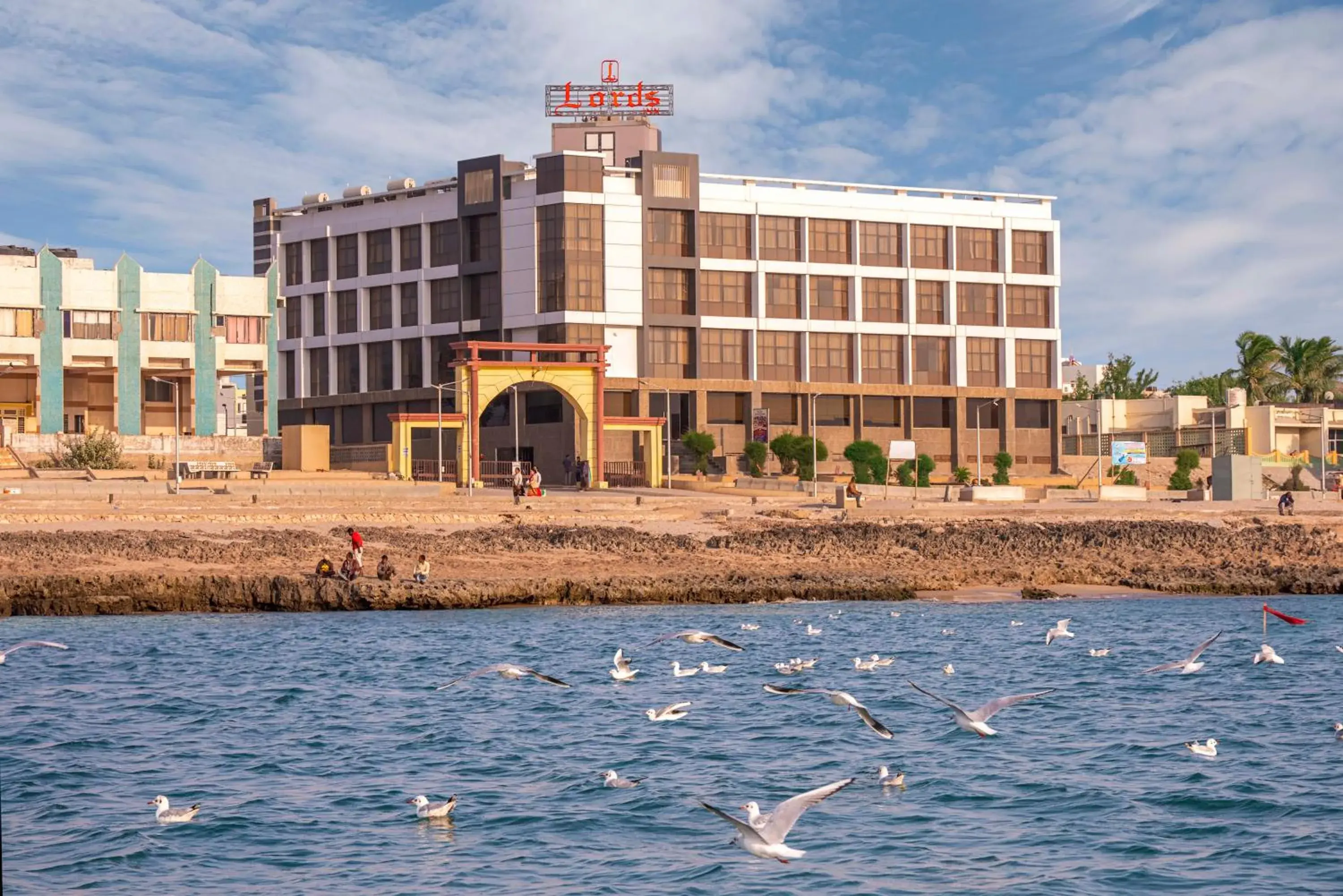 Property building in Lords Inn Porbandar Property building in Lords Inn Porbandar