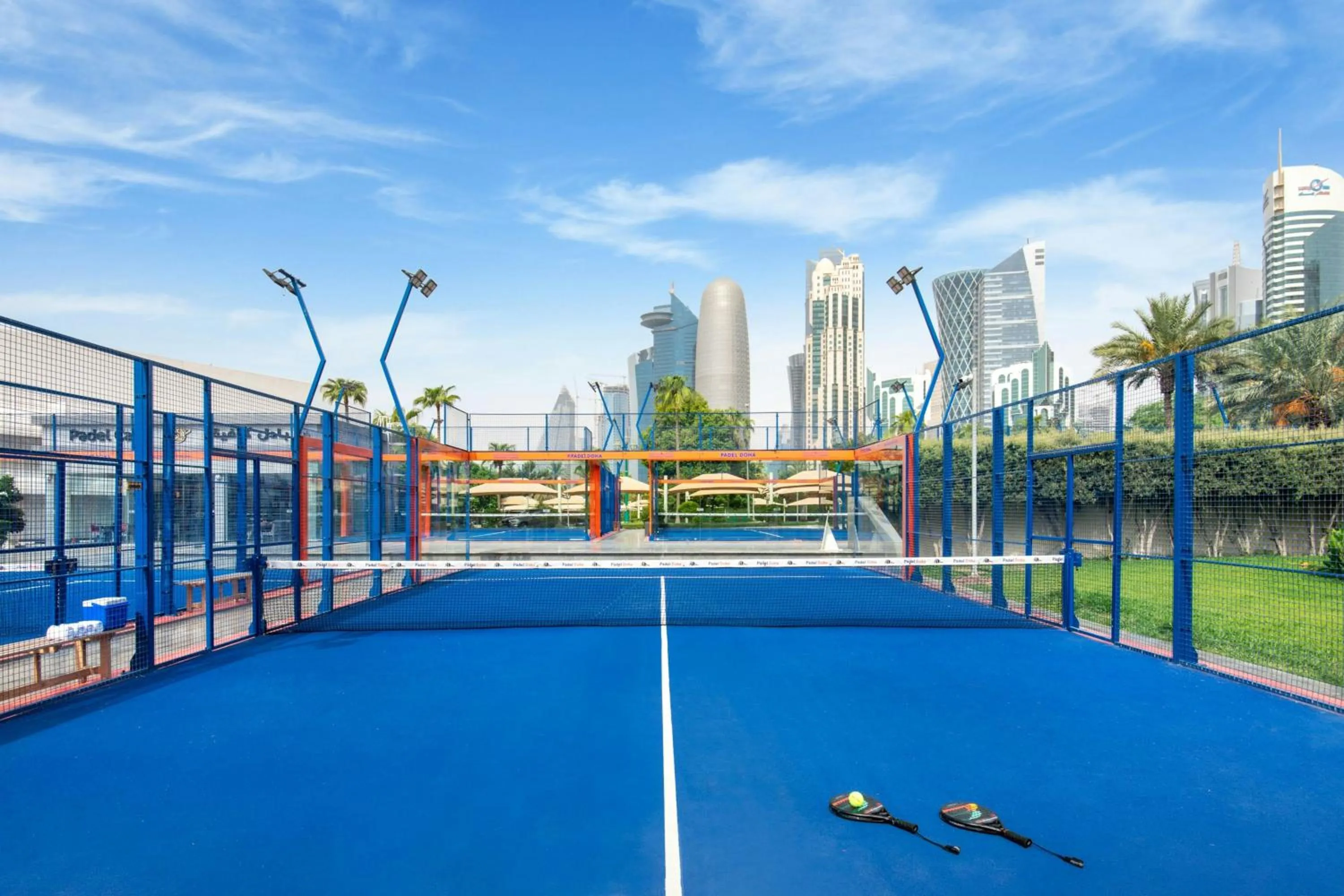 Fitness centre/facilities in Sheraton Grand Doha Resort & Convention Hotel