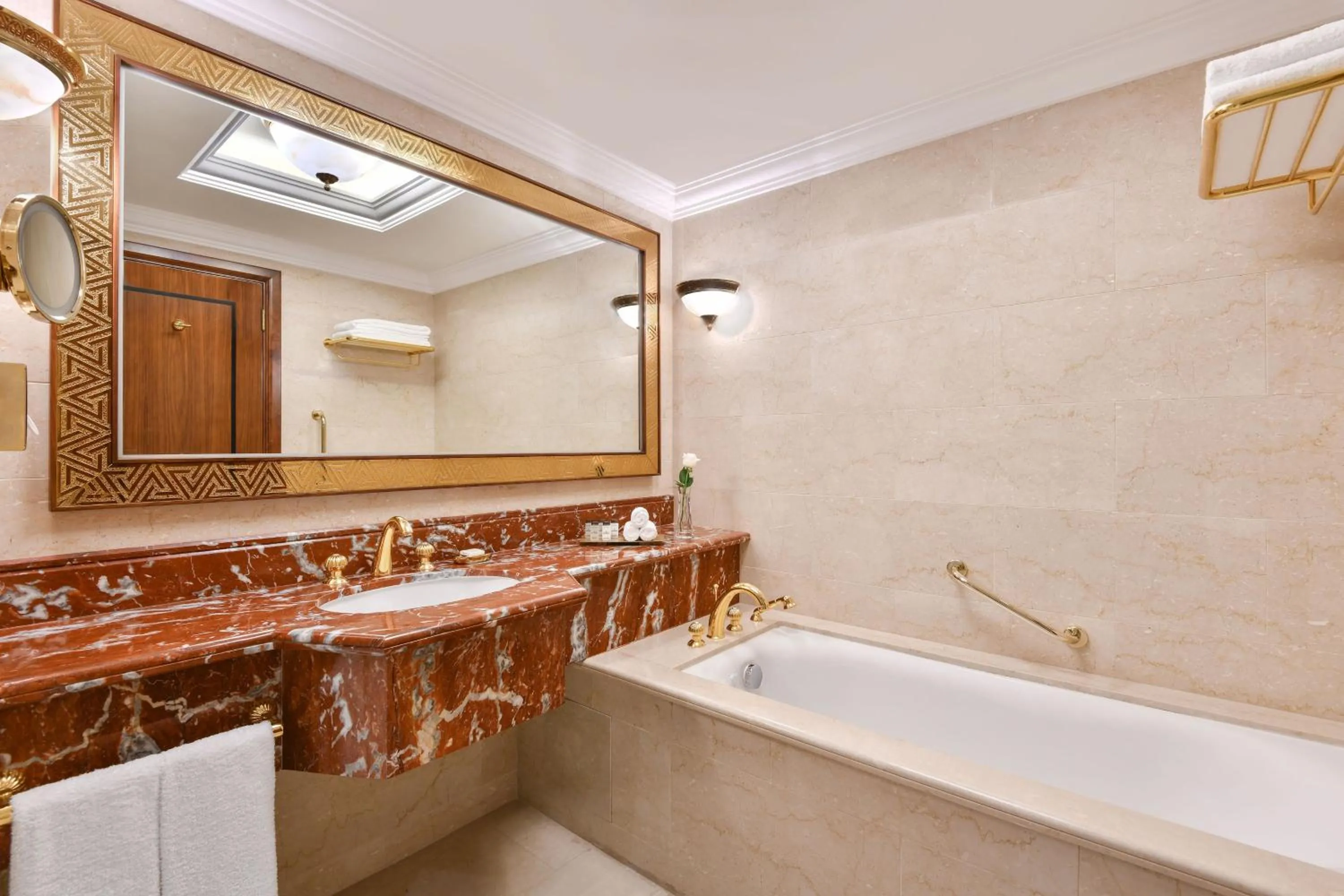 Bathroom in Sheraton Grand Doha Resort & Convention Hotel
