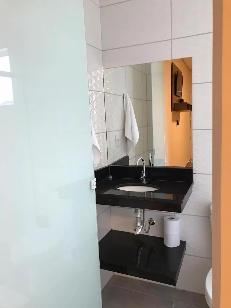 Bathroom in Pousada Morada dos Pássaros