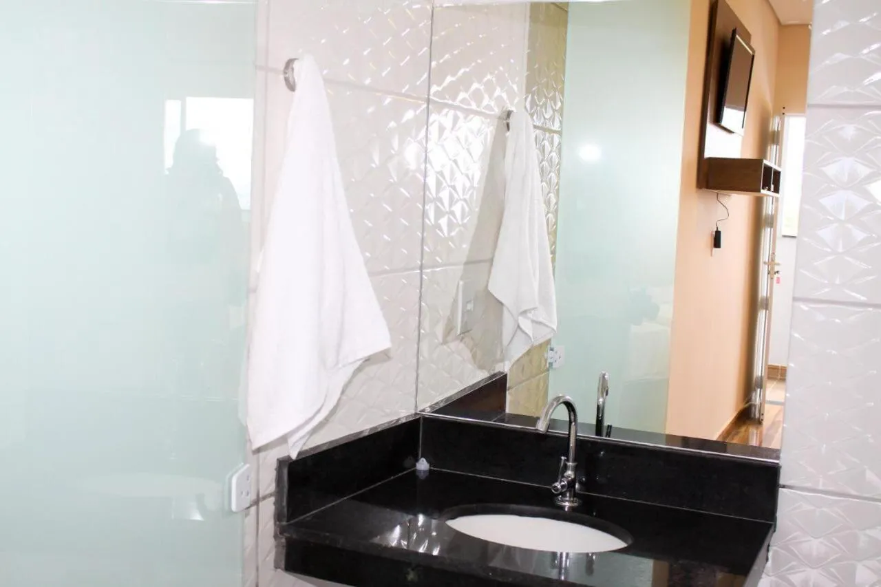 Bathroom in Pousada Morada dos Pássaros