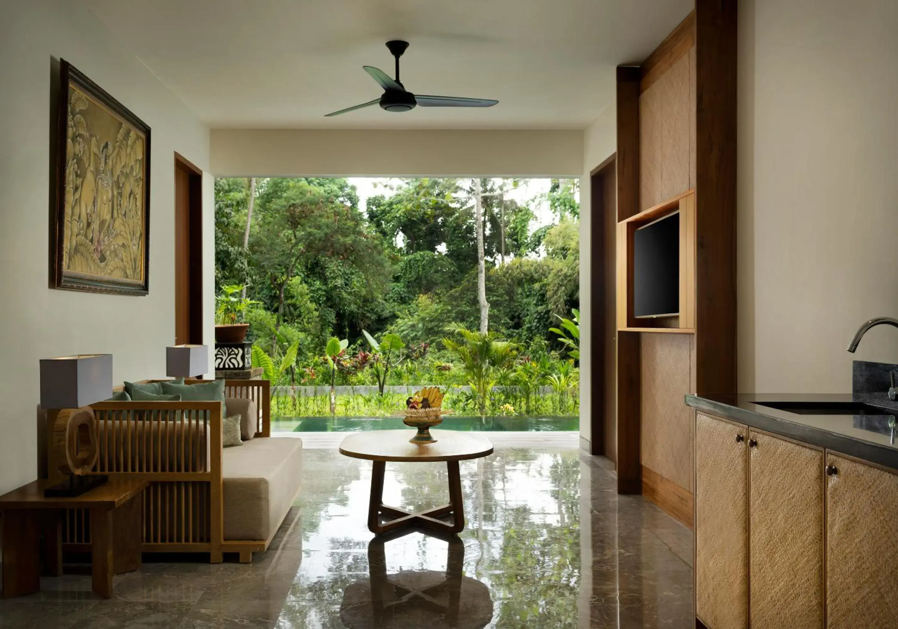 Living room in Adiwana Suweta Living room in Adiwana Suweta