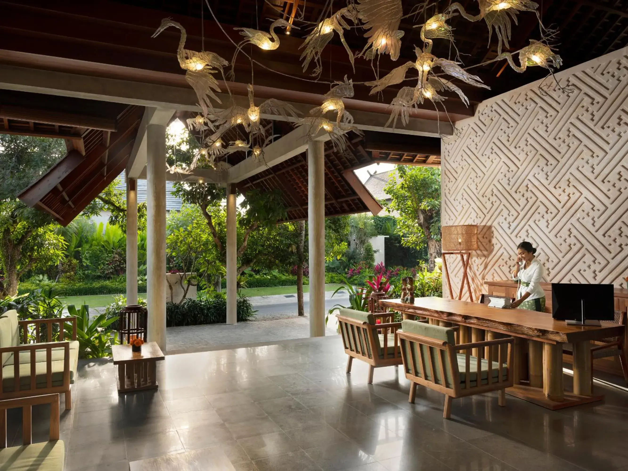 Lobby or reception in Adiwana Suweta Lobby or reception in Adiwana Suweta