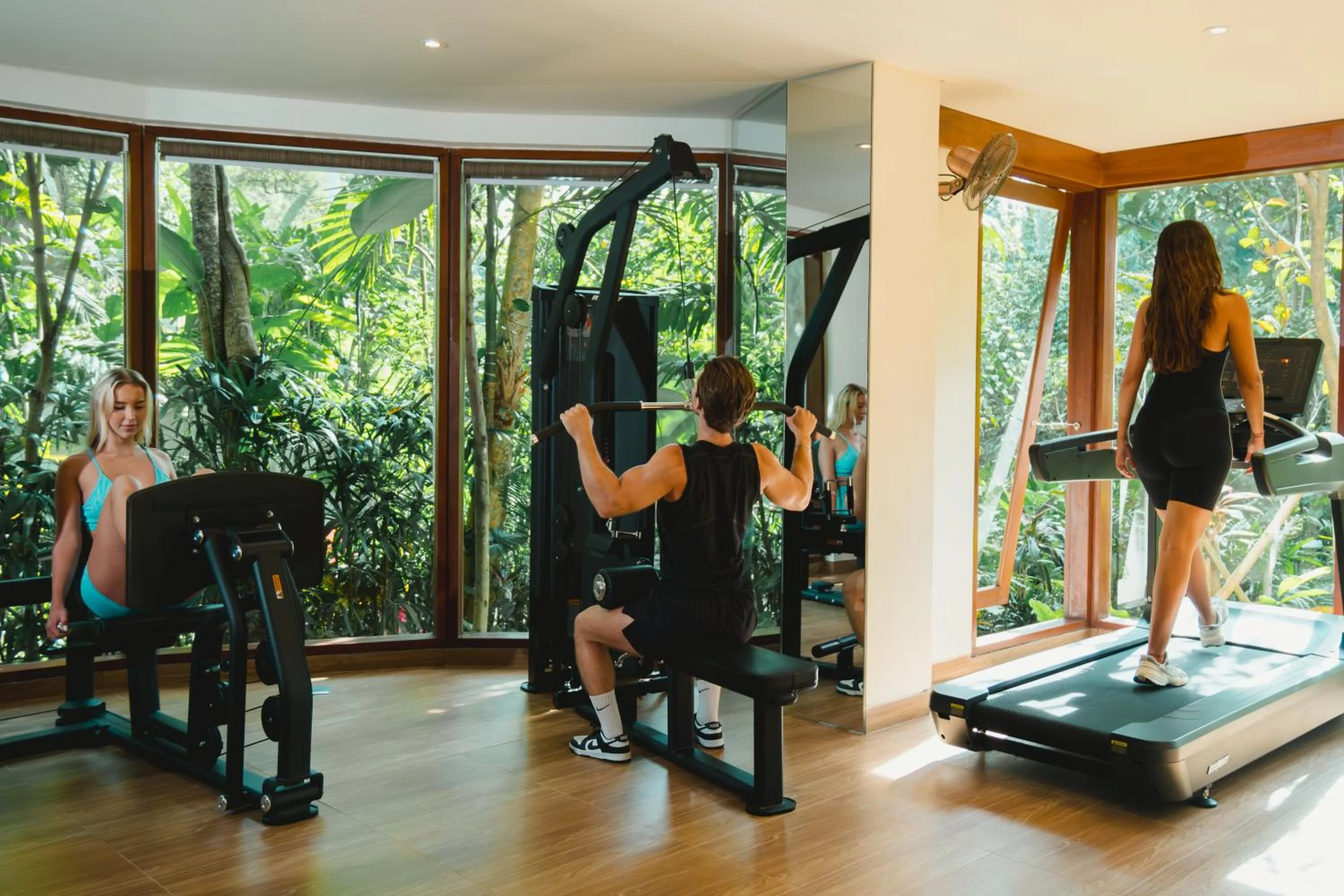 Fitness centre/facilities in Adiwana Suweta