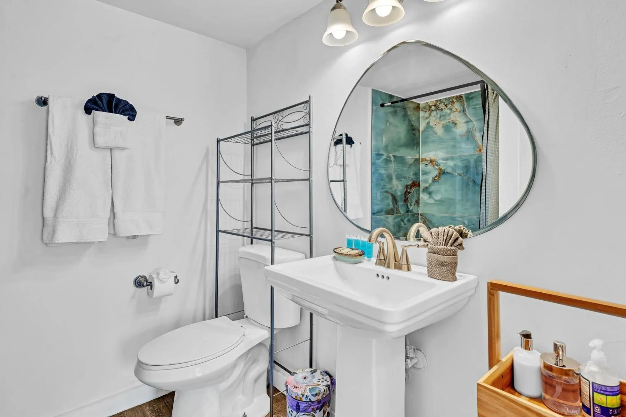 Toilet in 1 bedroom in the BEST location in South Beach !