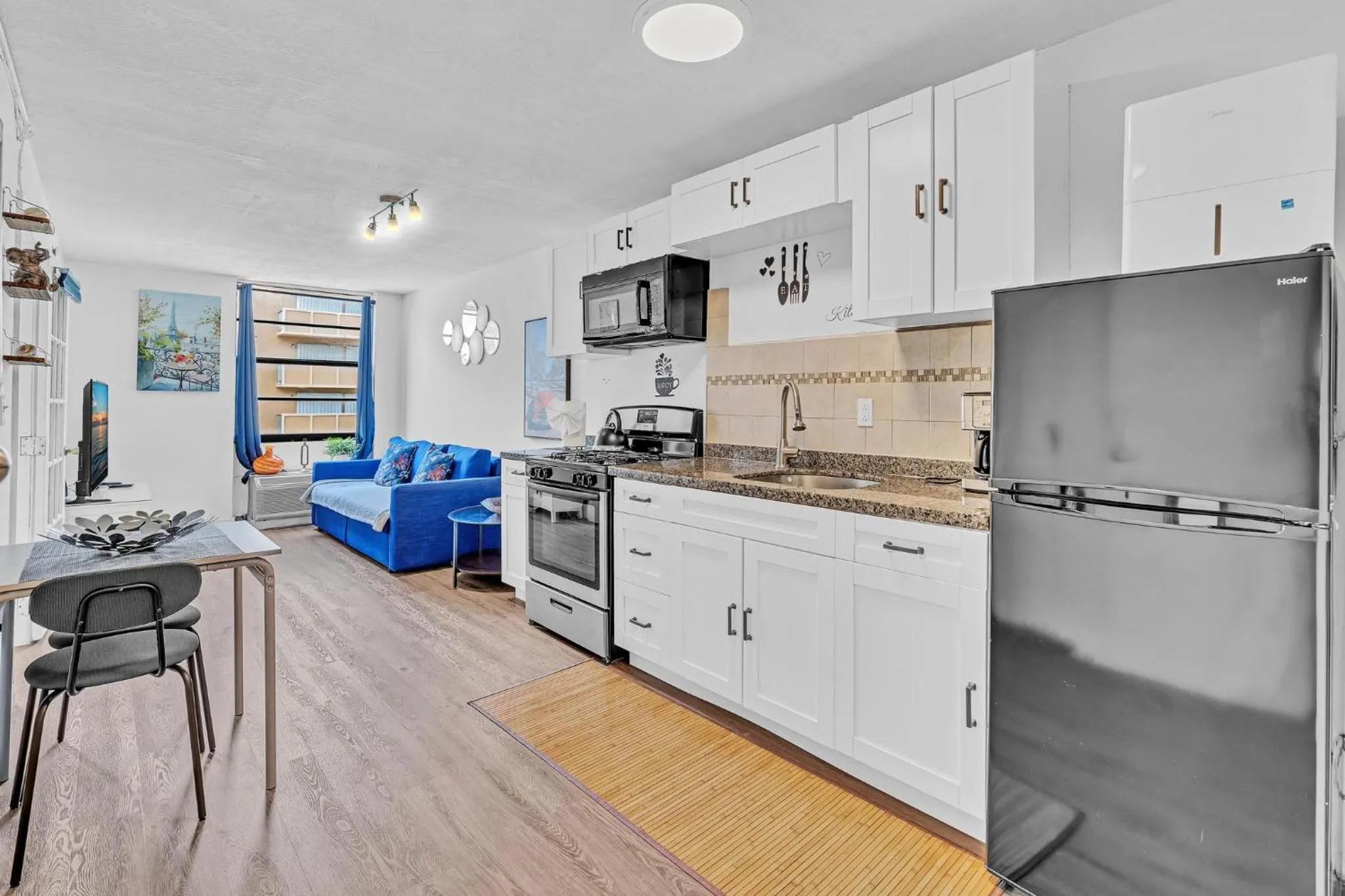 Kitchen or kitchenette in 1 bedroom in the BEST location in South Beach !