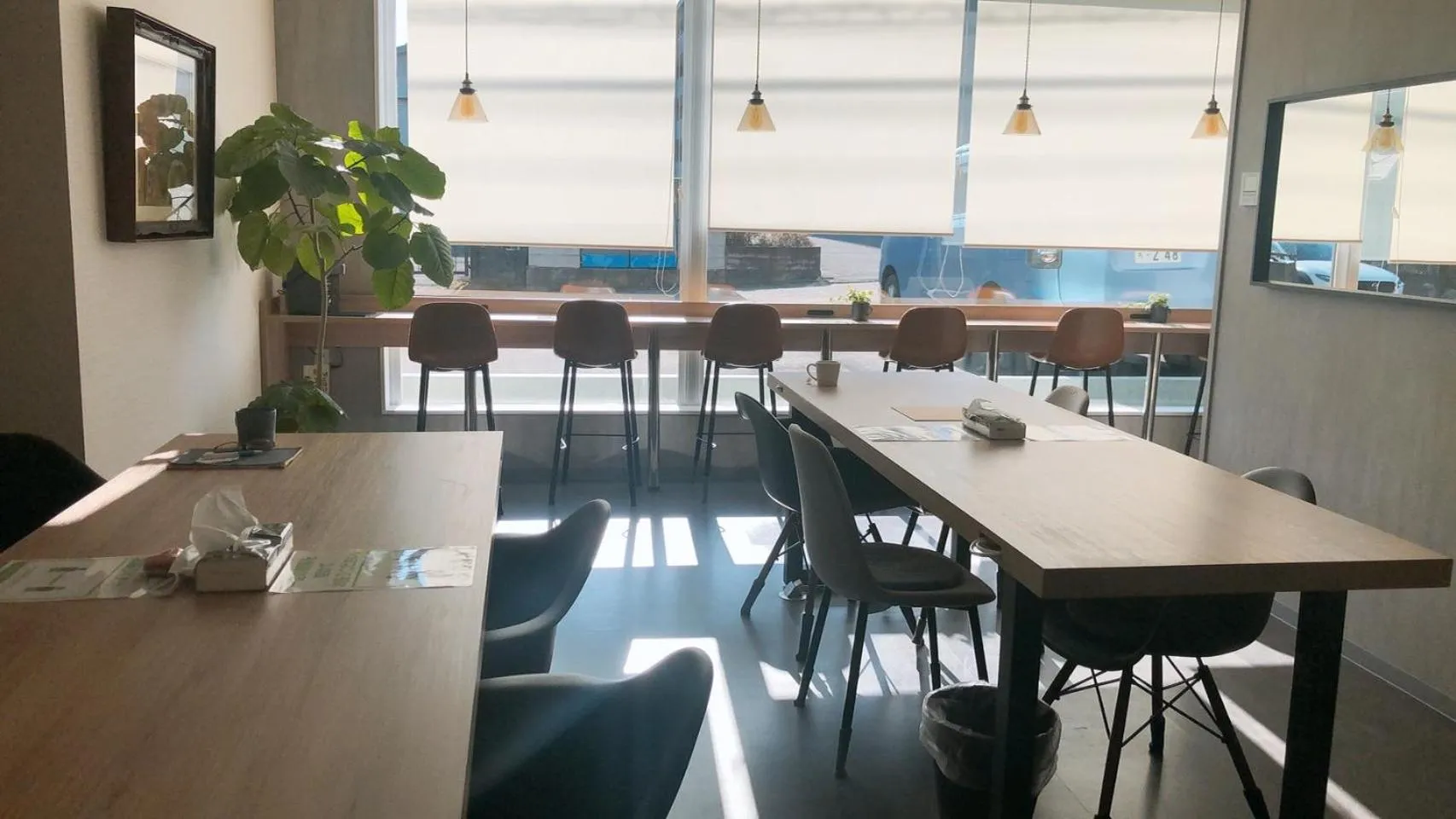 Dining area in Megu Fuji 2021