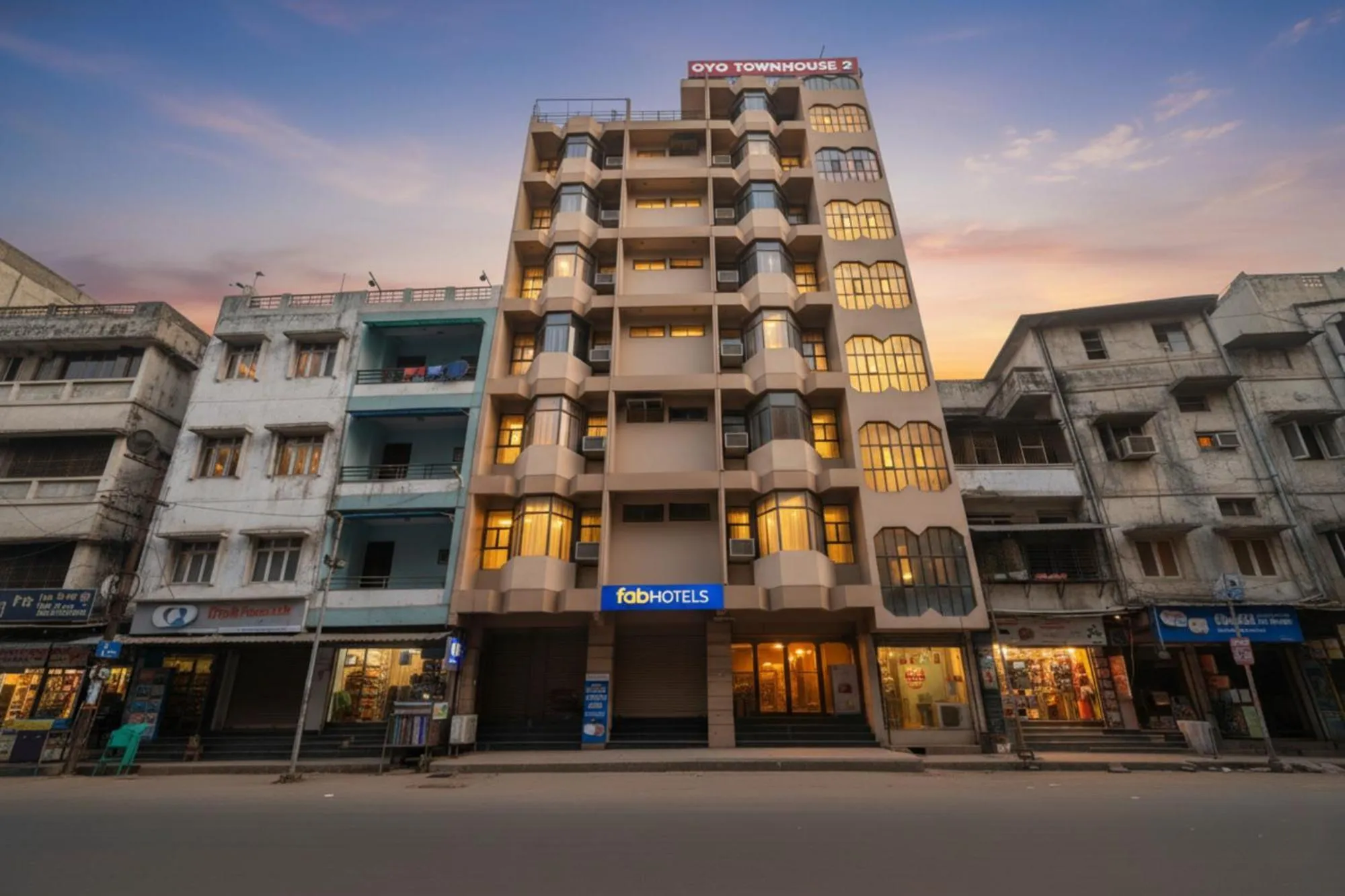 Property building in FabHotel Ashoka Inn