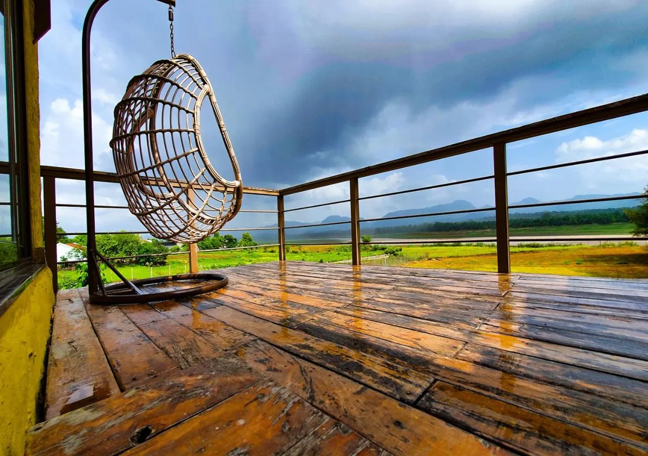 Balcony/Terrace in The Satpura Panchtatva Villa