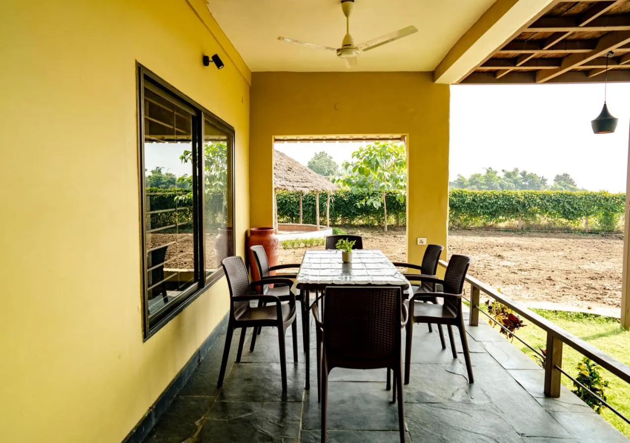 Balcony/Terrace in The Satpura Panchtatva Villa