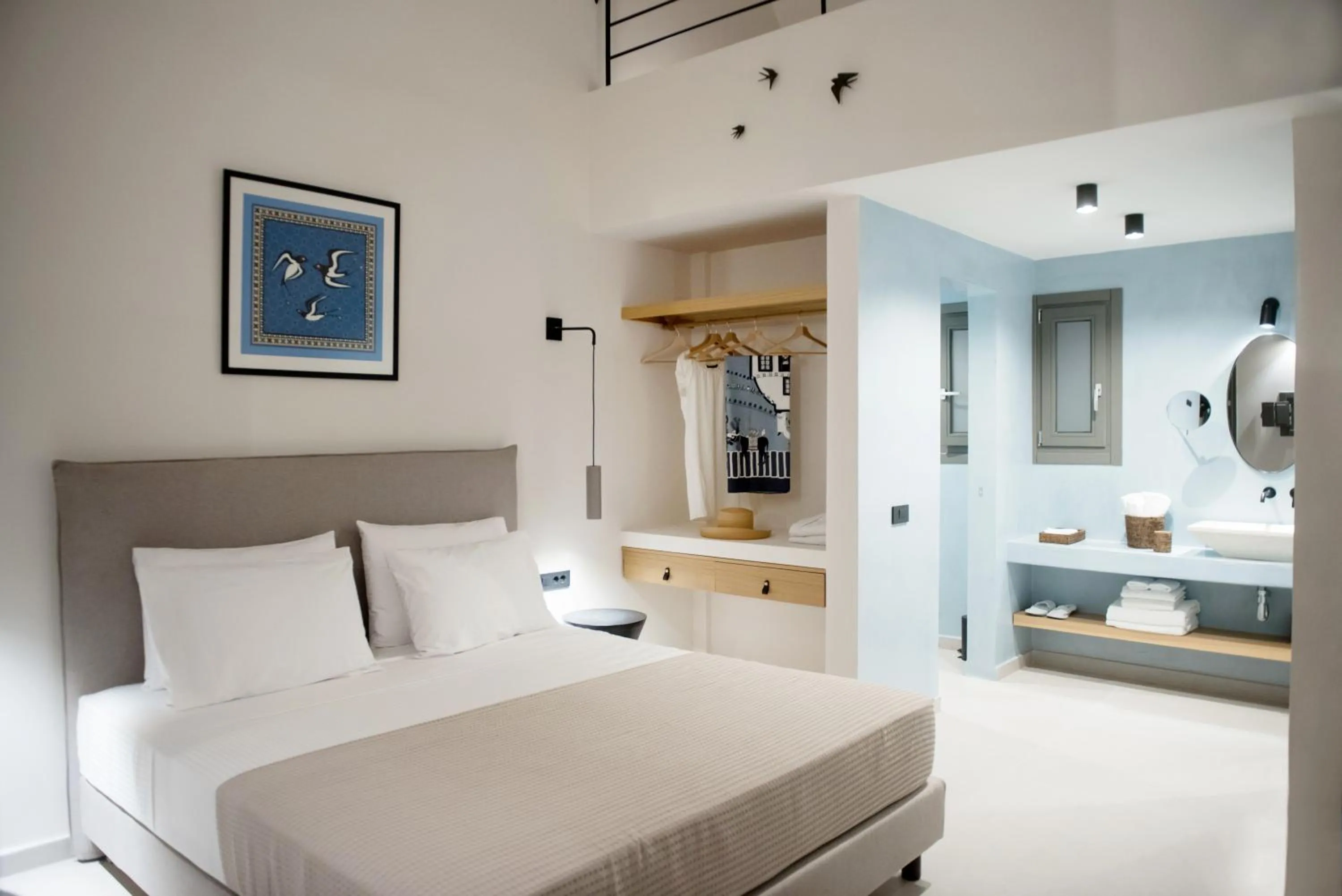 Bed in Terra Nera Suites