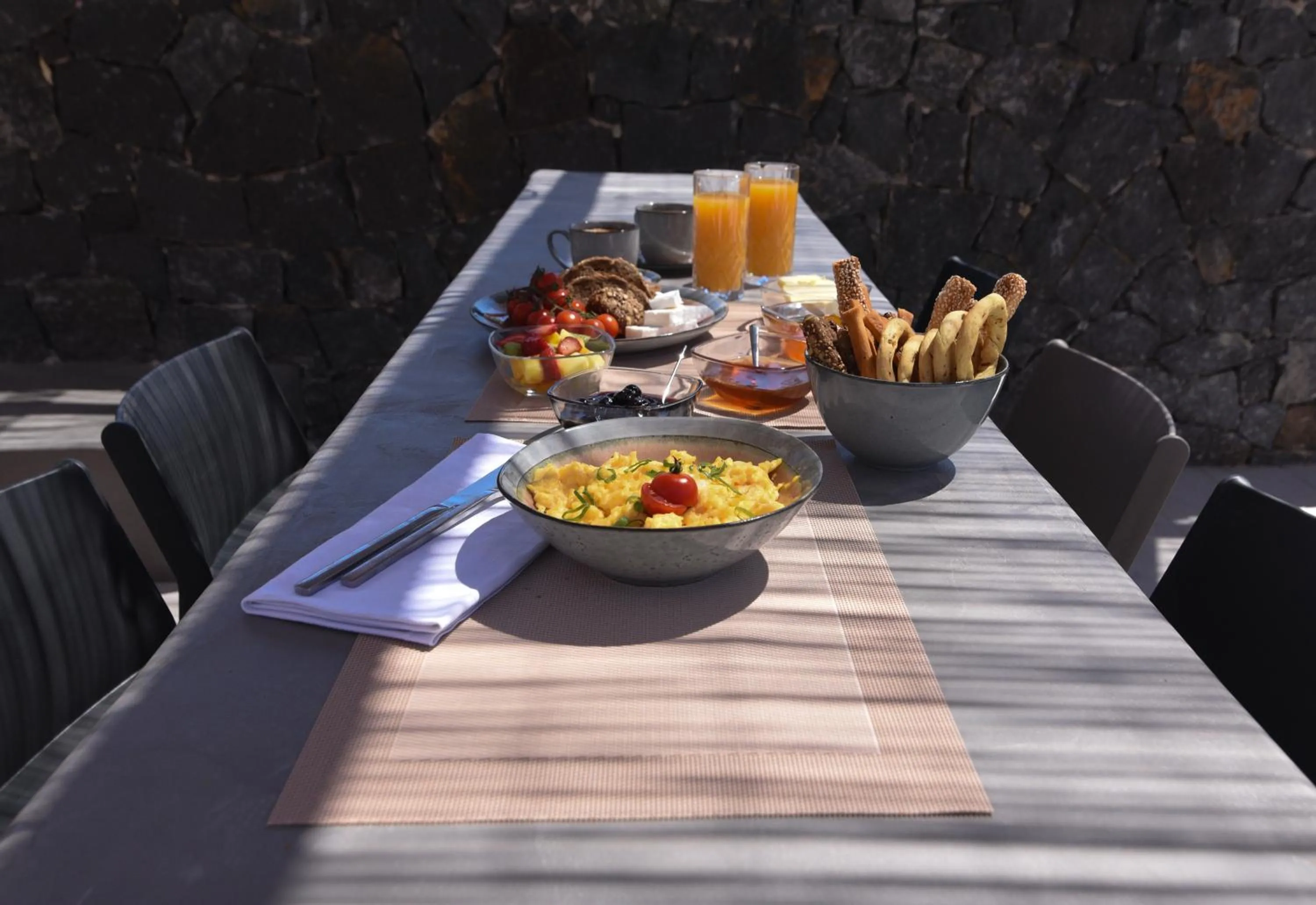 Food and drinks in Terra Nera Suites