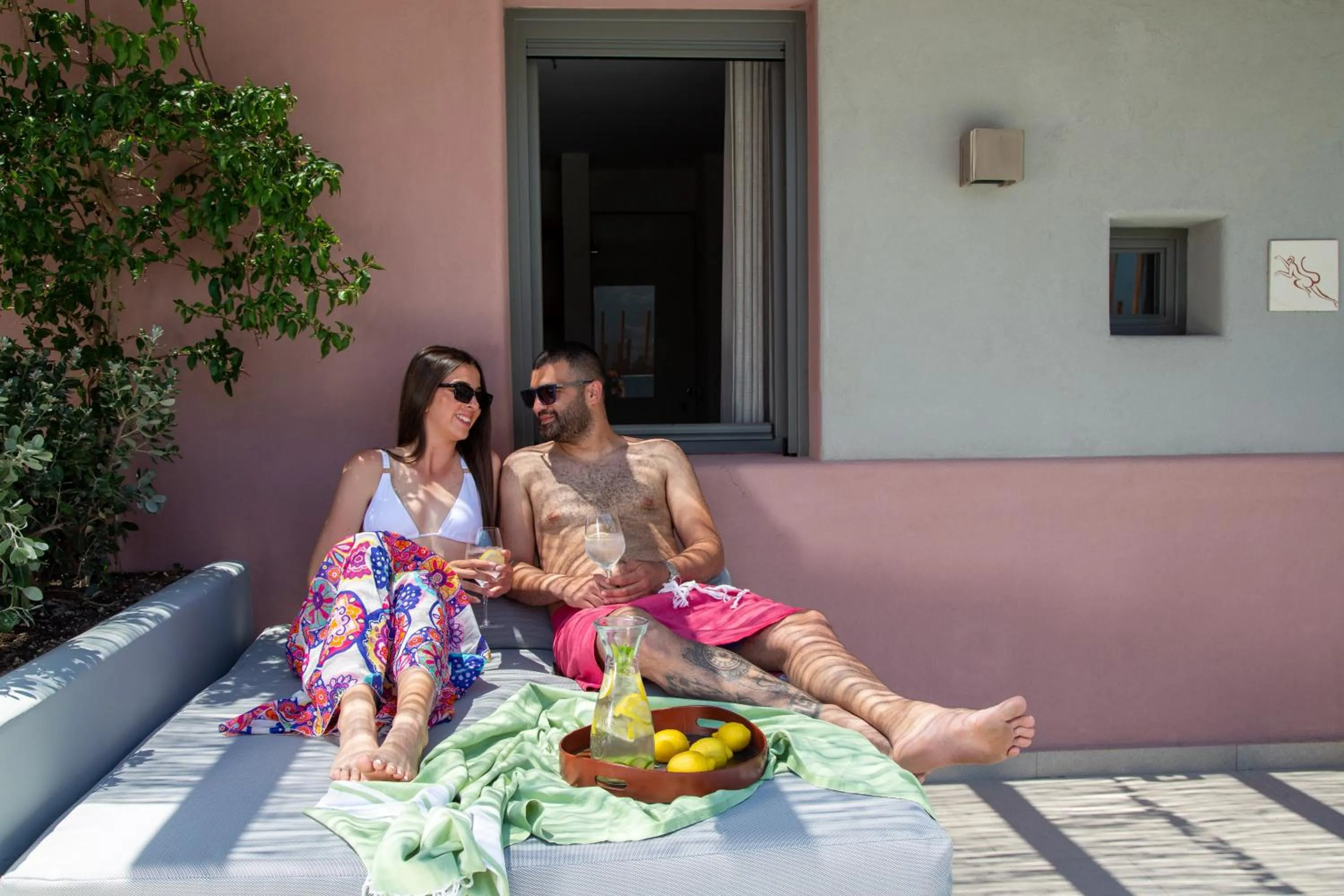 People in Terra Nera Suites