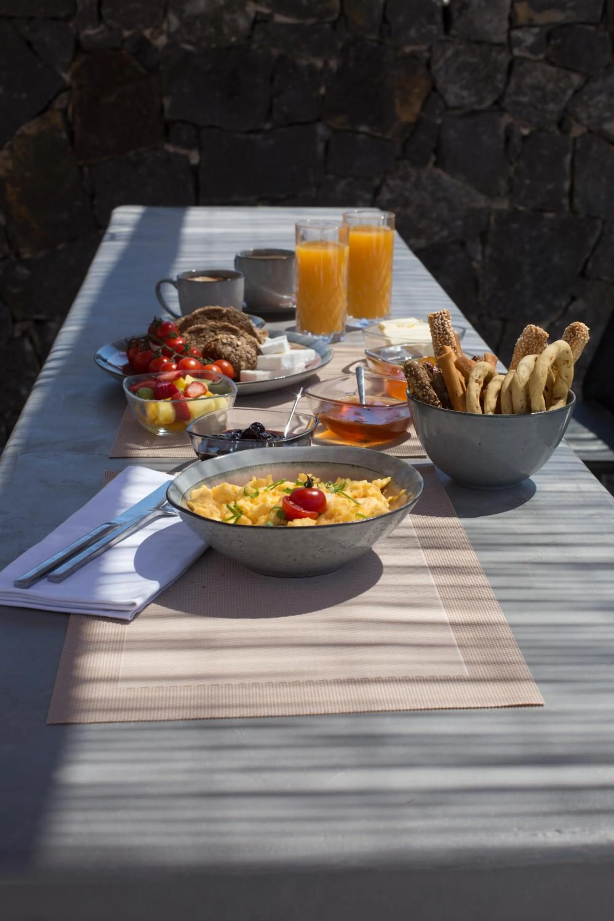 Breakfast in Terra Nera Suites