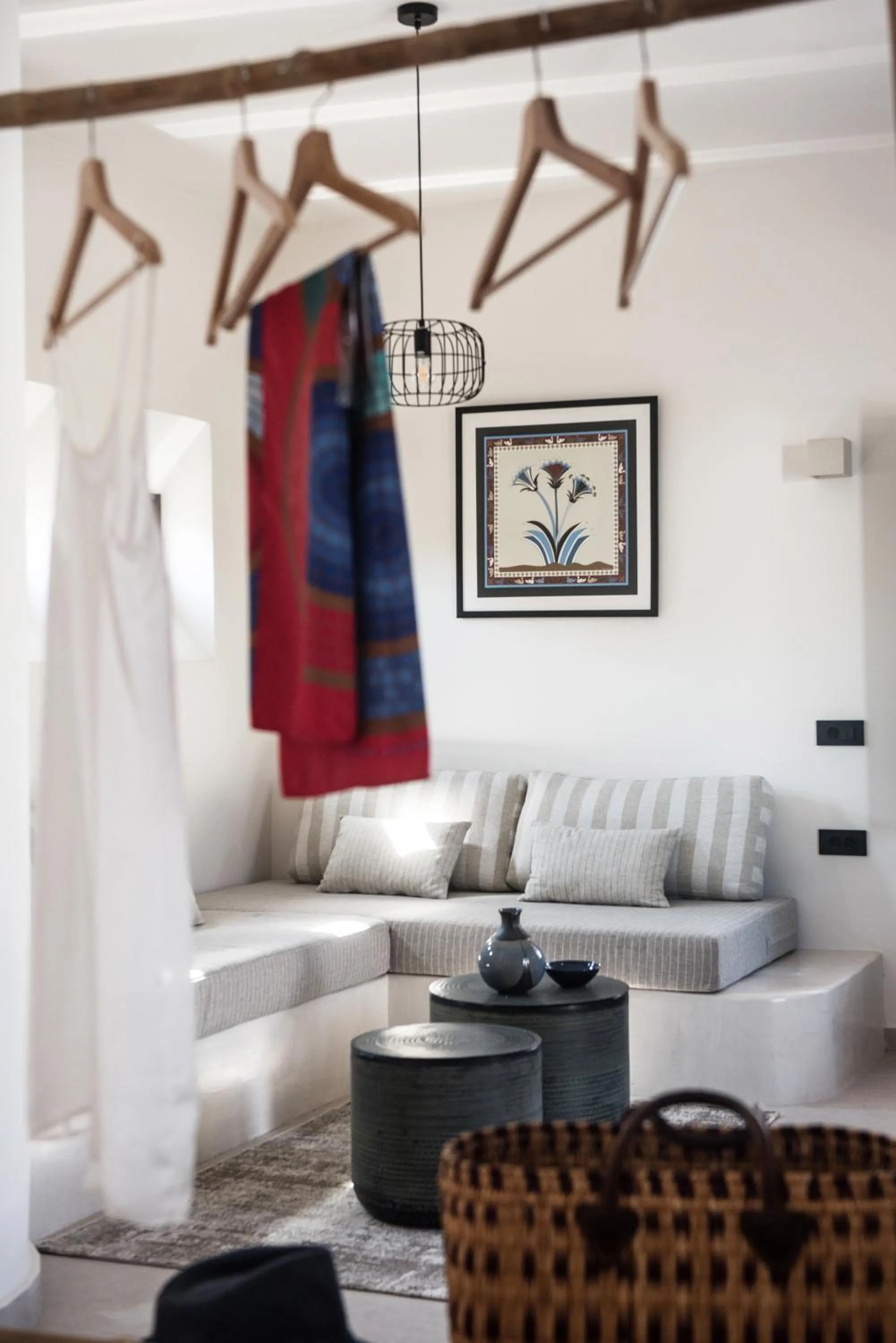 Living room in Terra Nera Suites