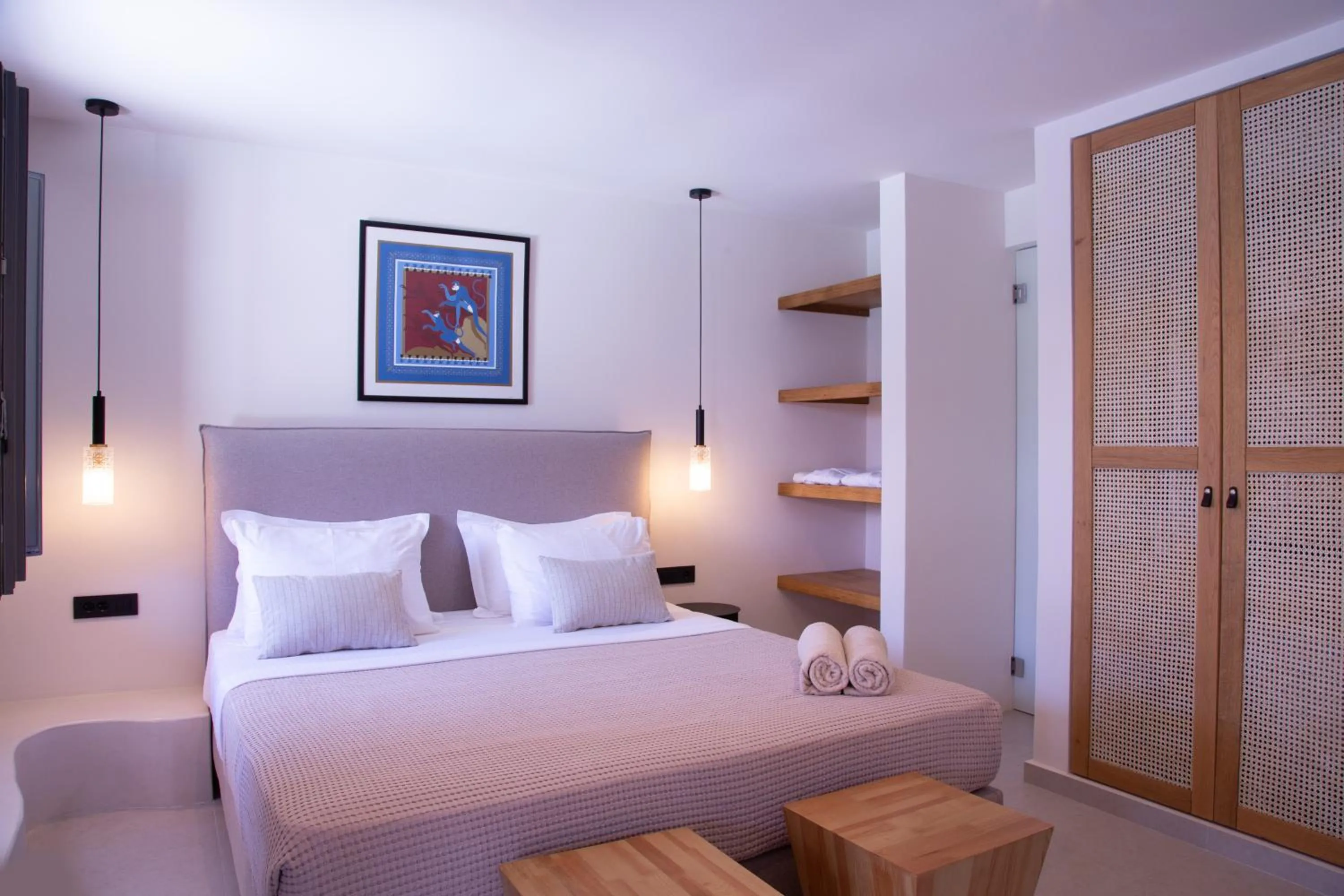 Bed in Terra Nera Suites