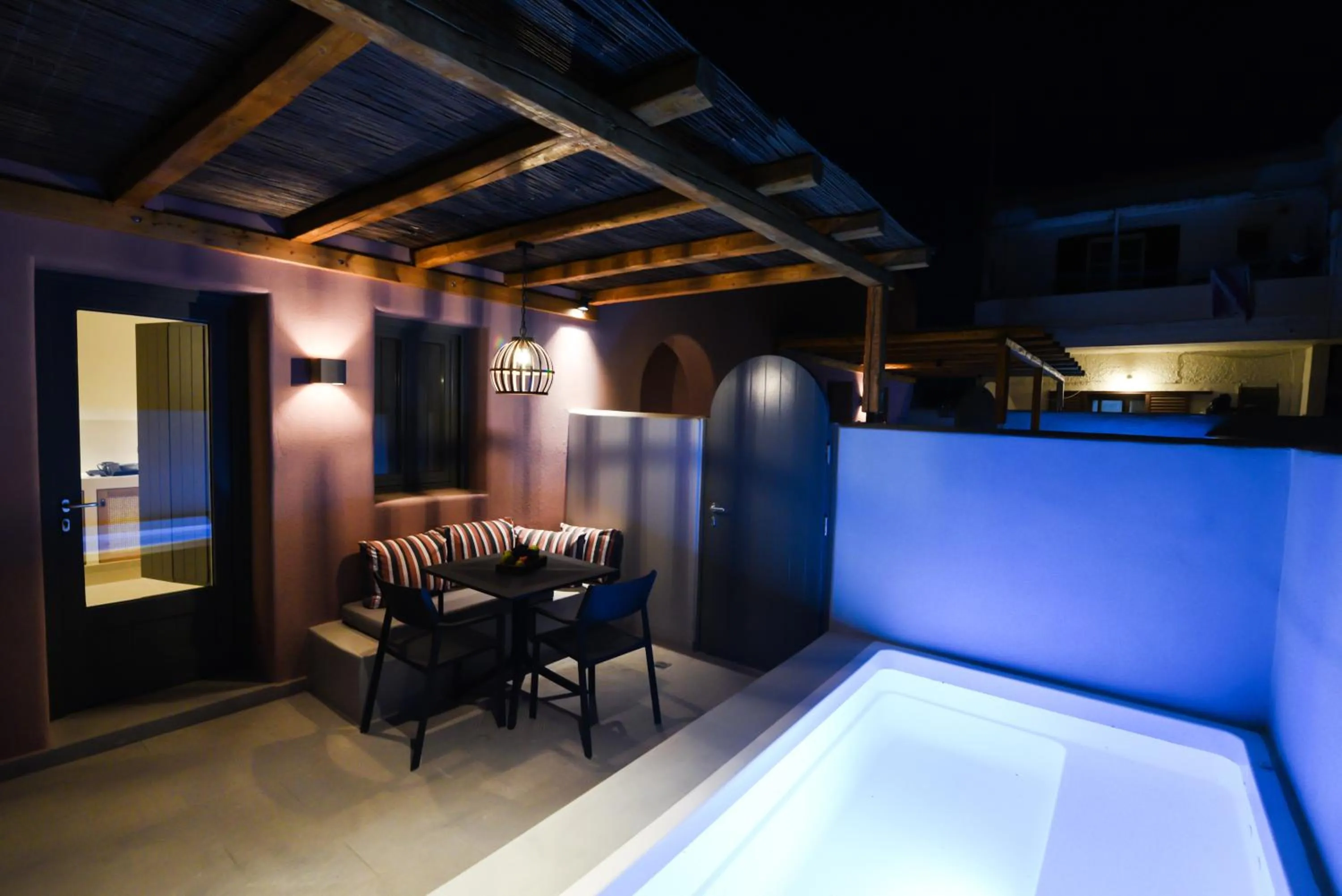 Patio in Terra Nera Suites