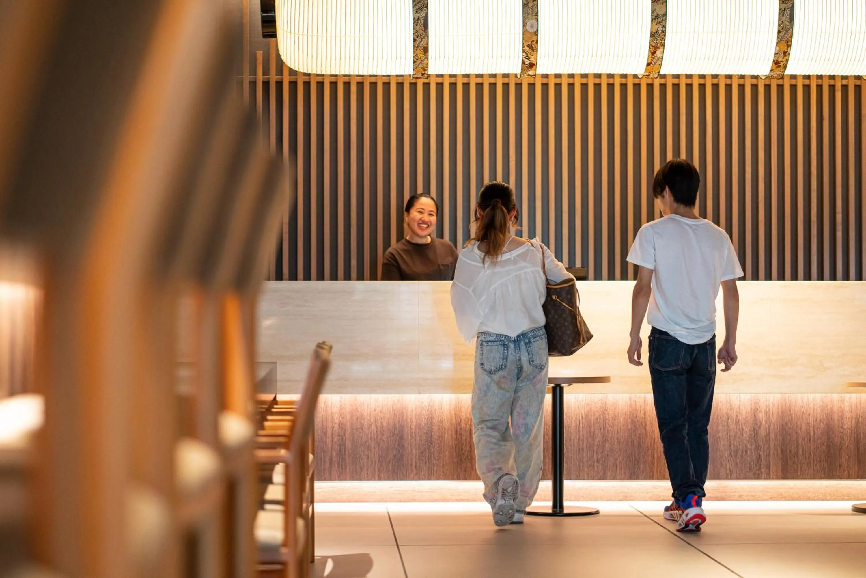 Lobby or reception in Park Hotel Kyoto