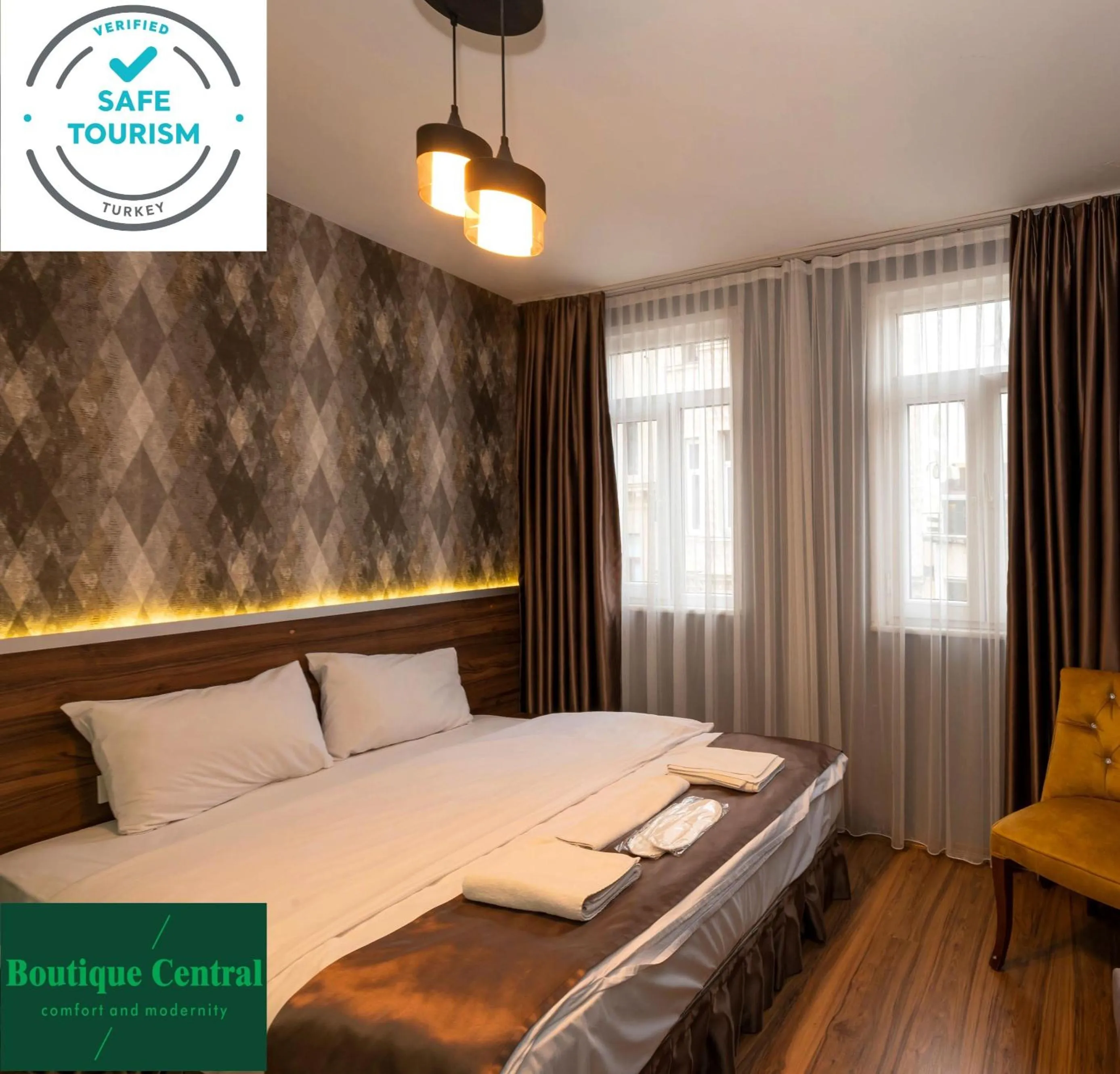 Bed in Boutique Central Taksim