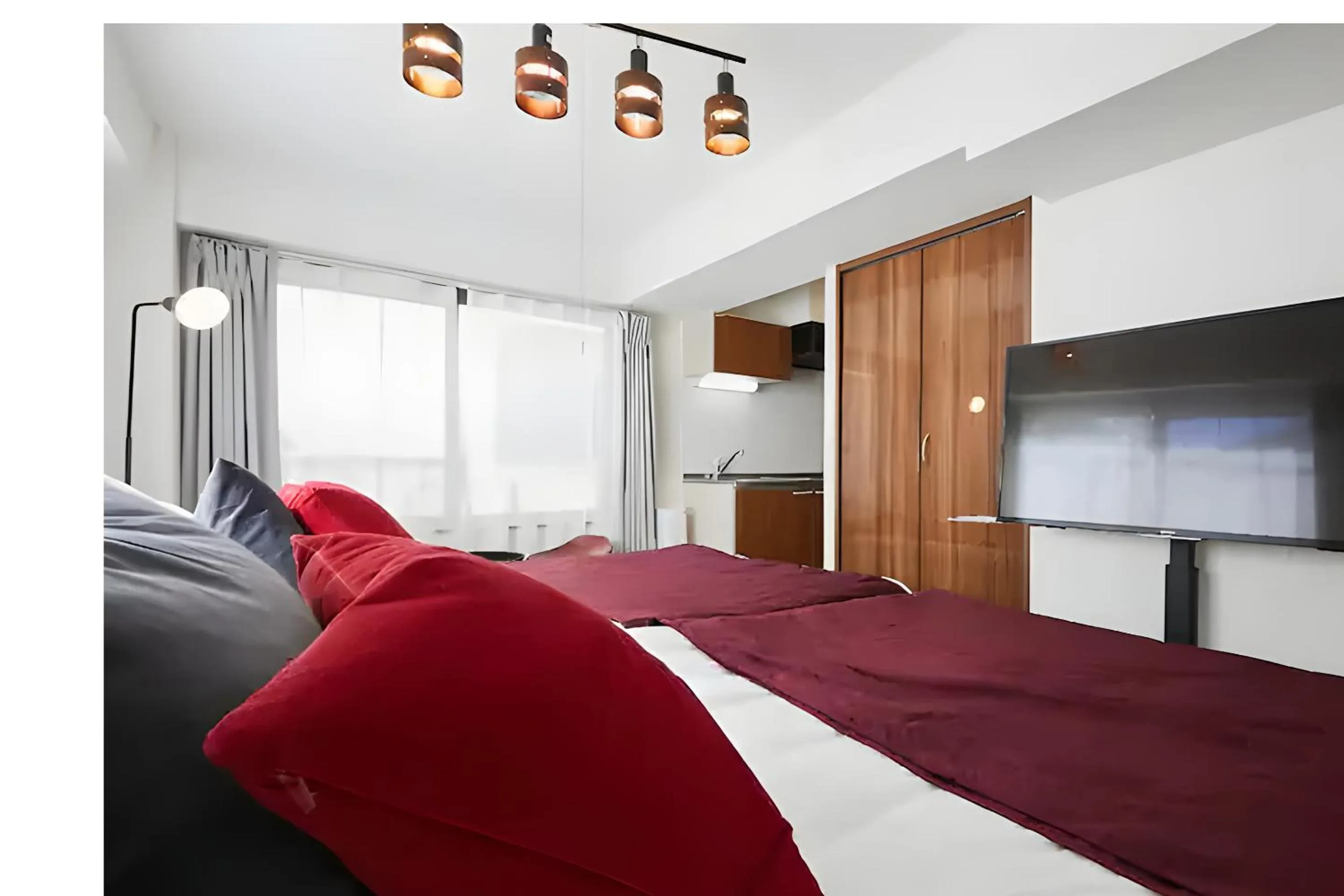 Bed in HOTEL AIS HATAGAYA