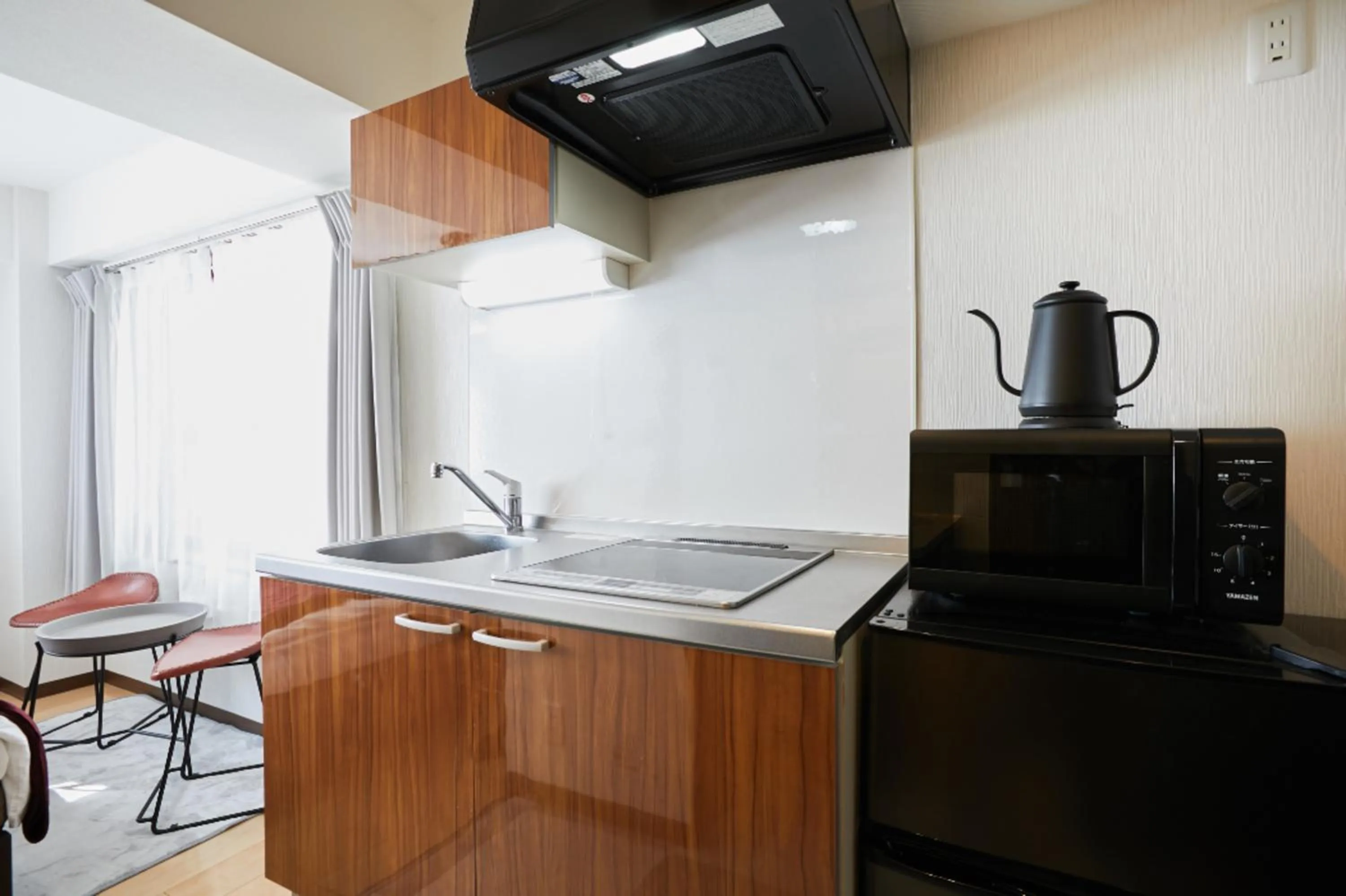 Kitchen or kitchenette in HOTEL AIS HATAGAYA