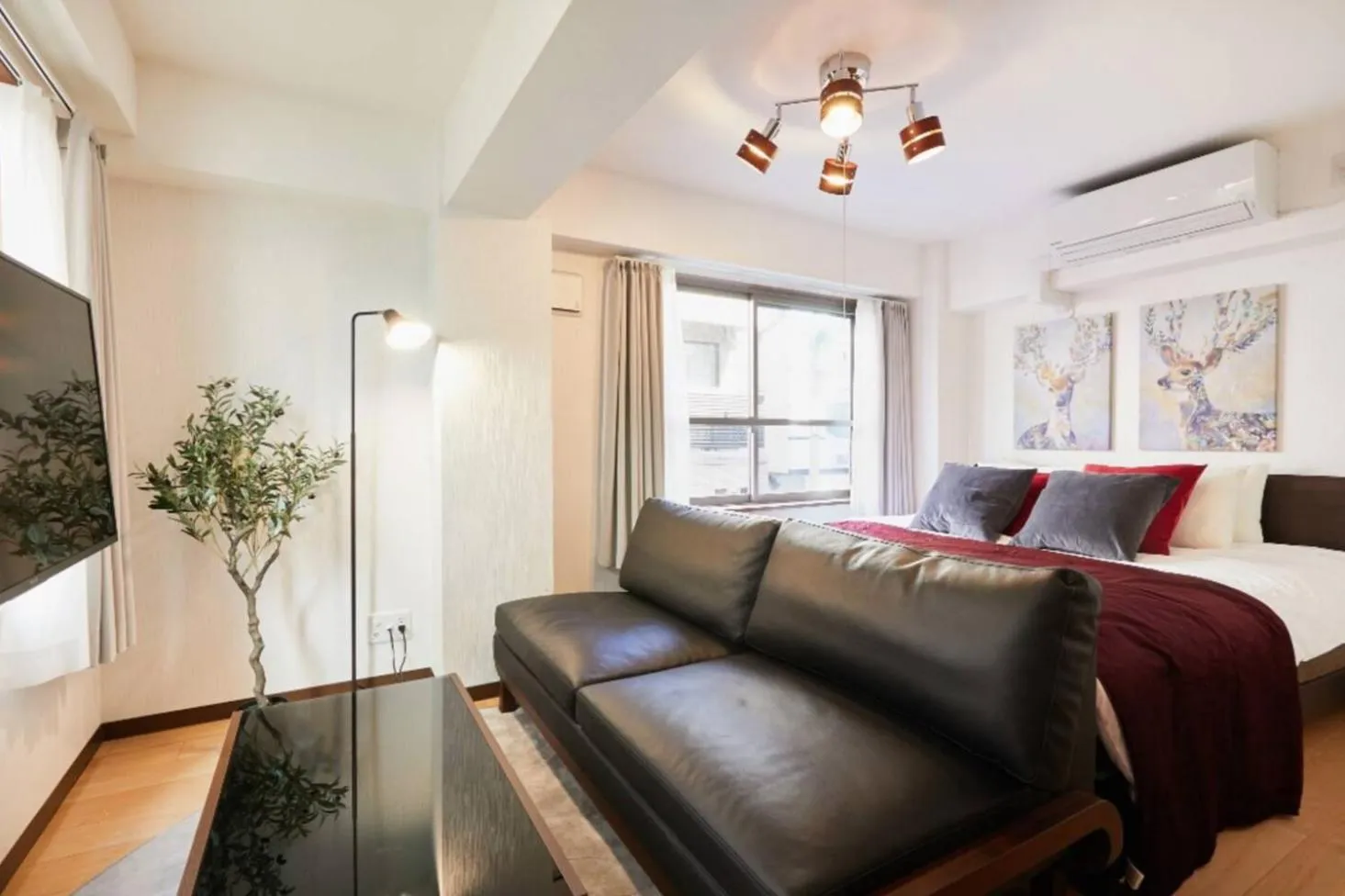 Communal lounge/ TV room in HOTEL AIS HATAGAYA