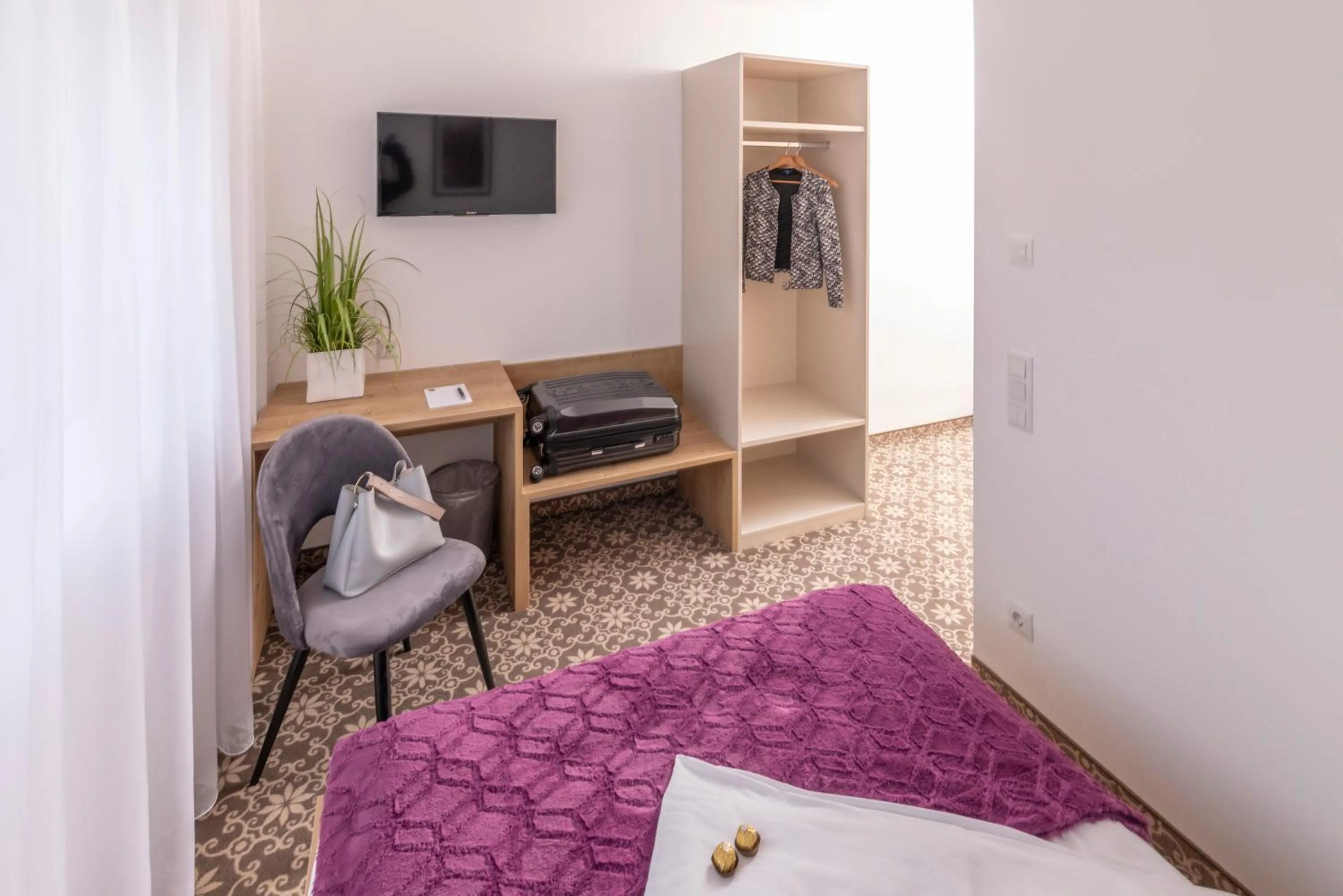 TV and multimedia, Bed in Haidinger's Boutique Domizil