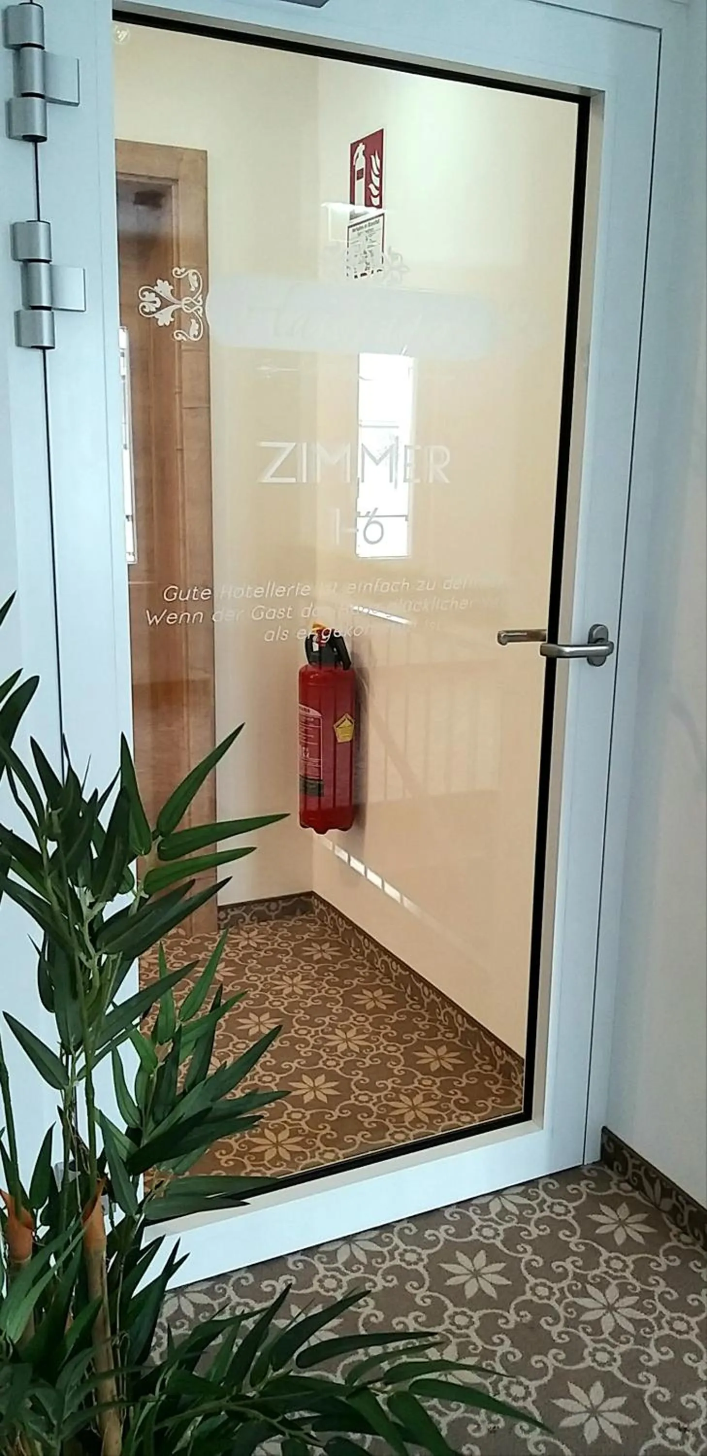 Facade/entrance in Haidinger's Boutique Domizil