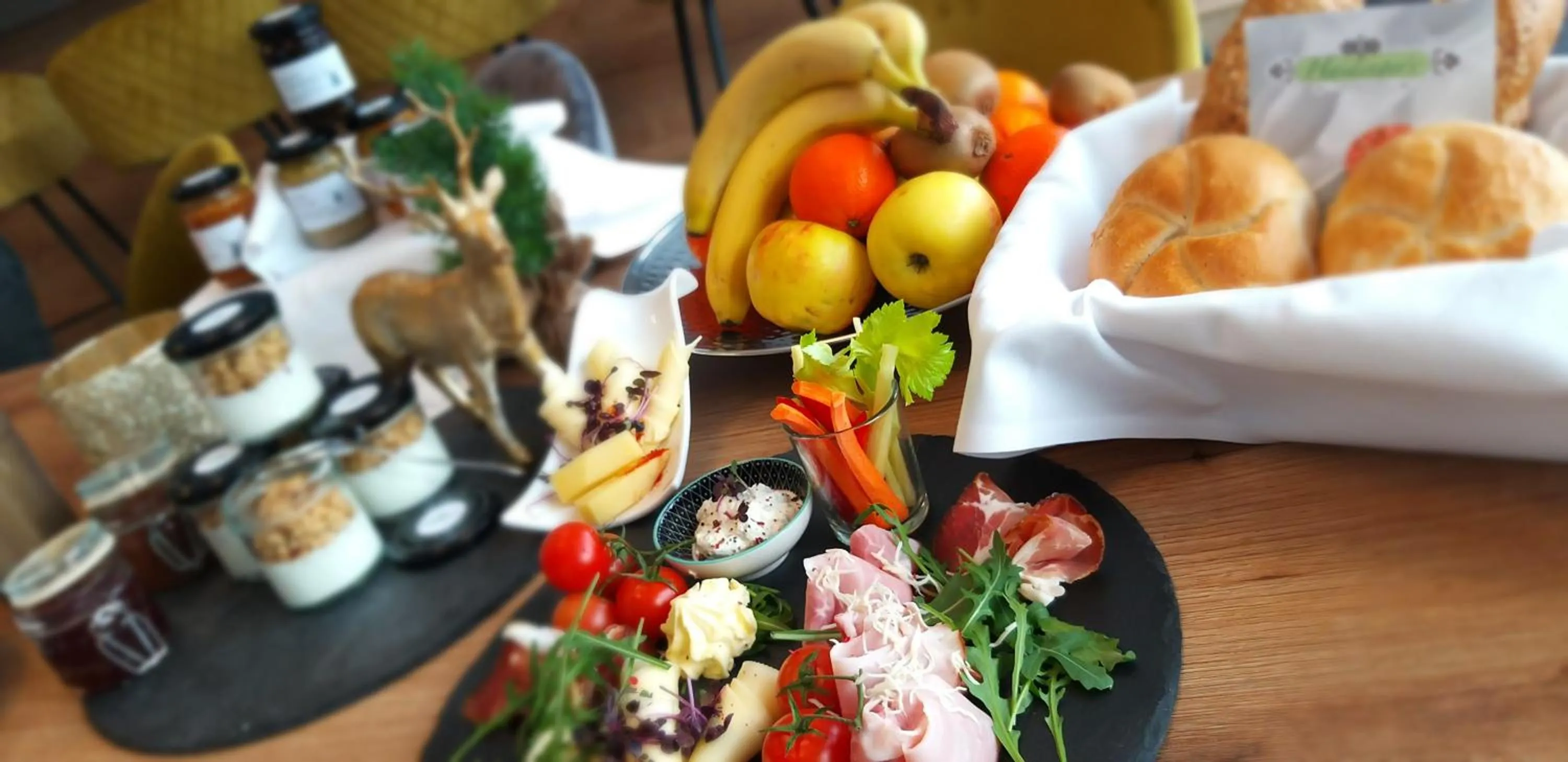 Food and drinks in Haidinger's Boutique Domizil