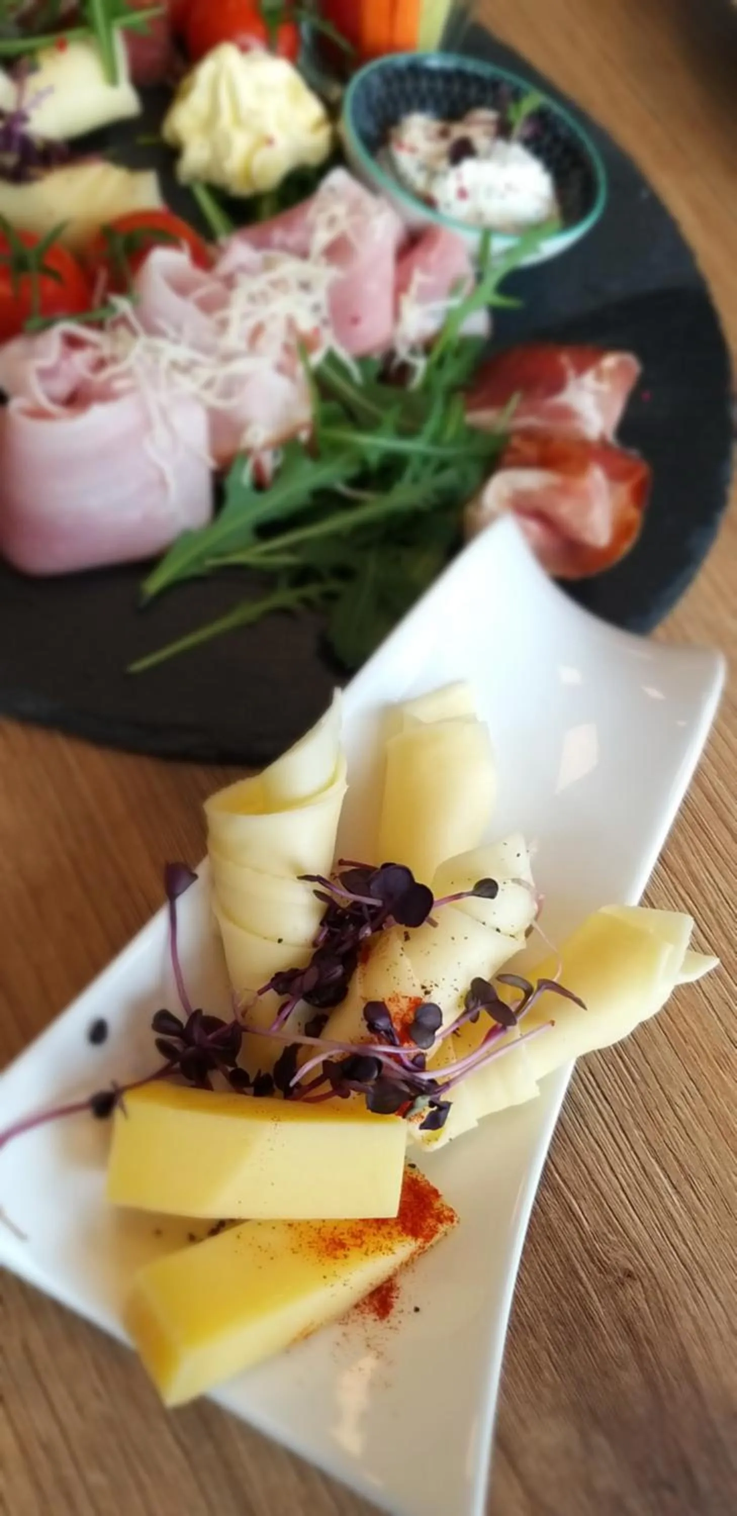 Food and drinks in Haidinger's Boutique Domizil