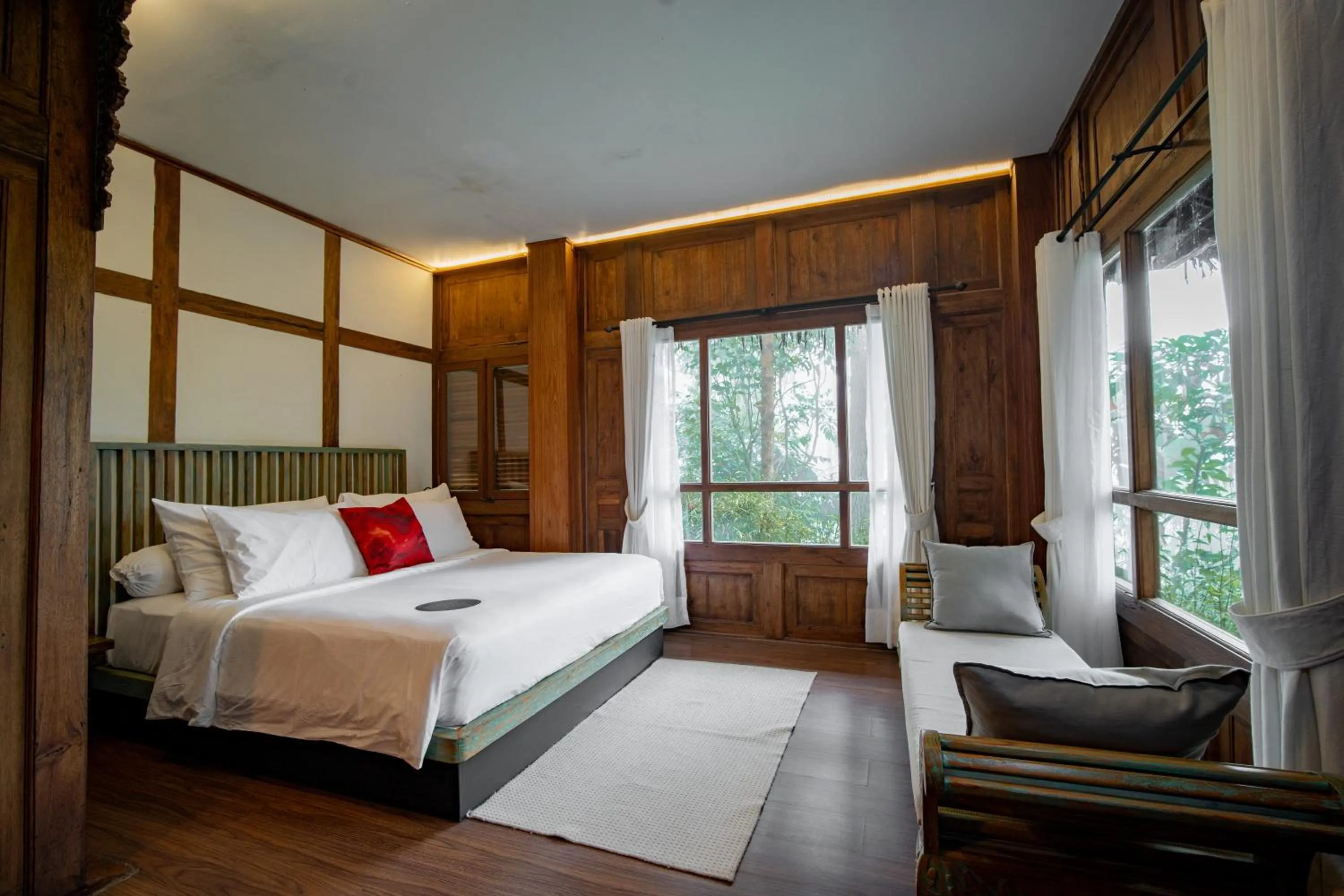 Bed in Tira Vilagna Suites & Spa