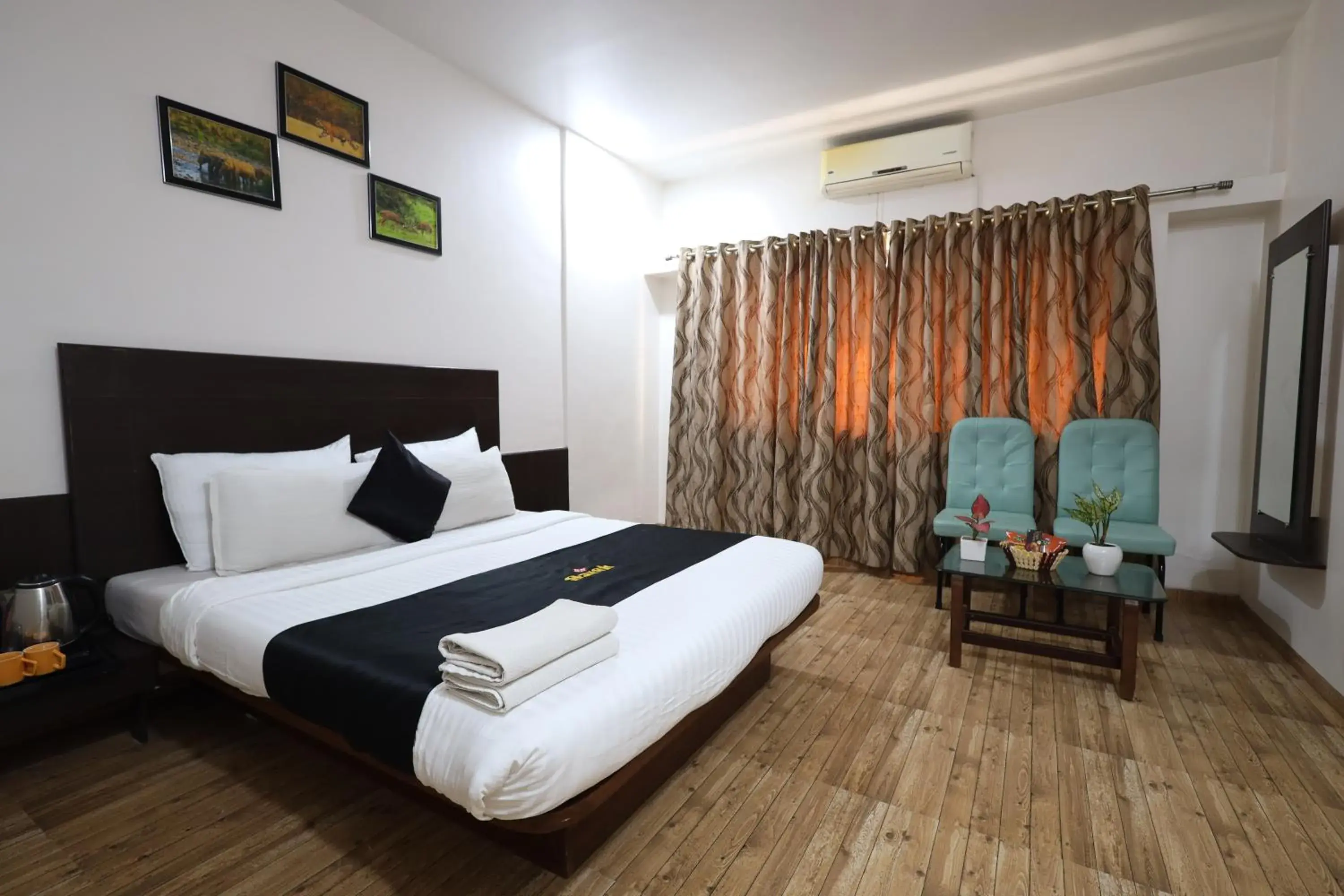 Bed in Saish Hotel Shirdi Bed in Saish Hotel Shirdi