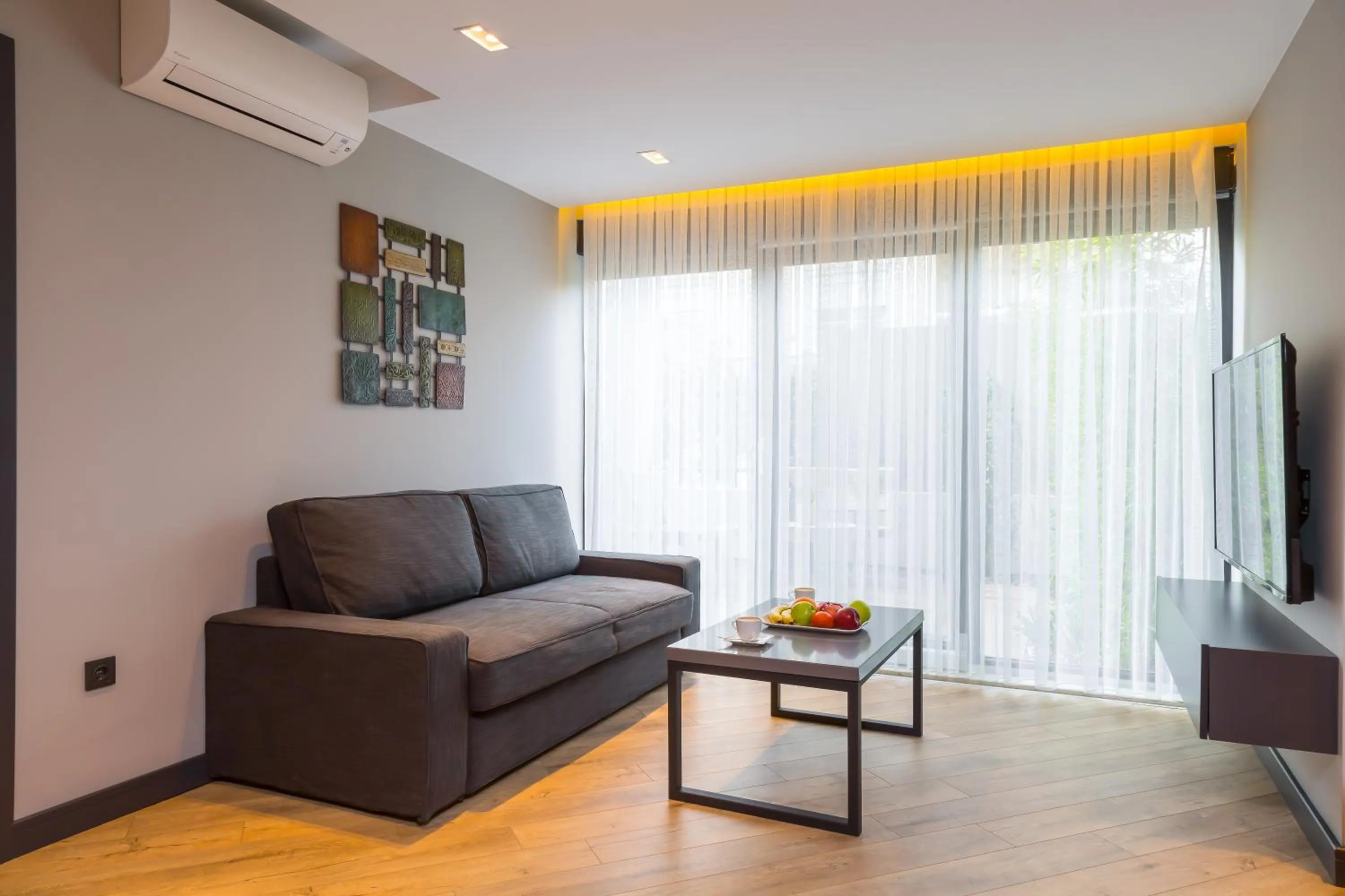 Seating area in Z-Suites