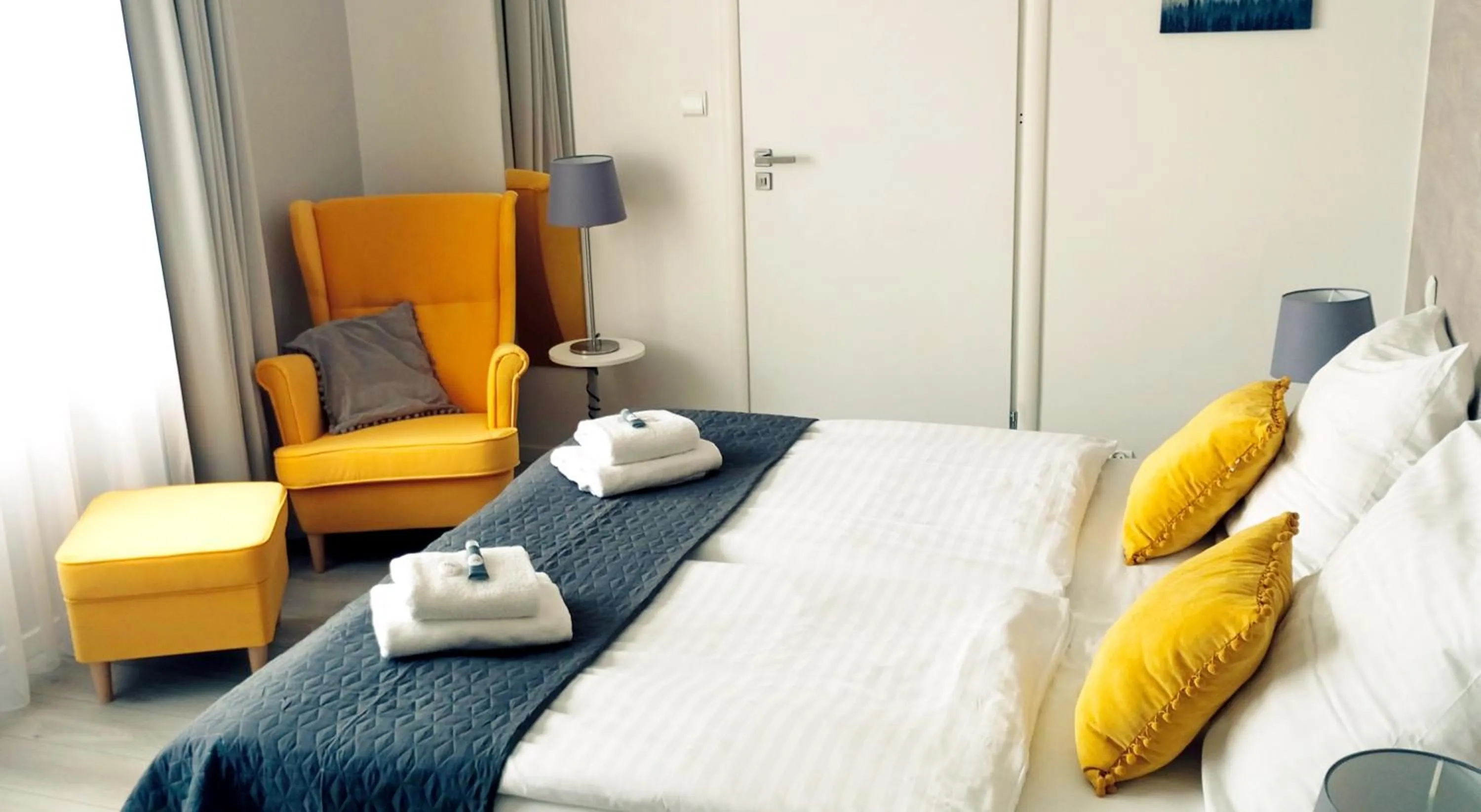 Bed in Villa Flaming