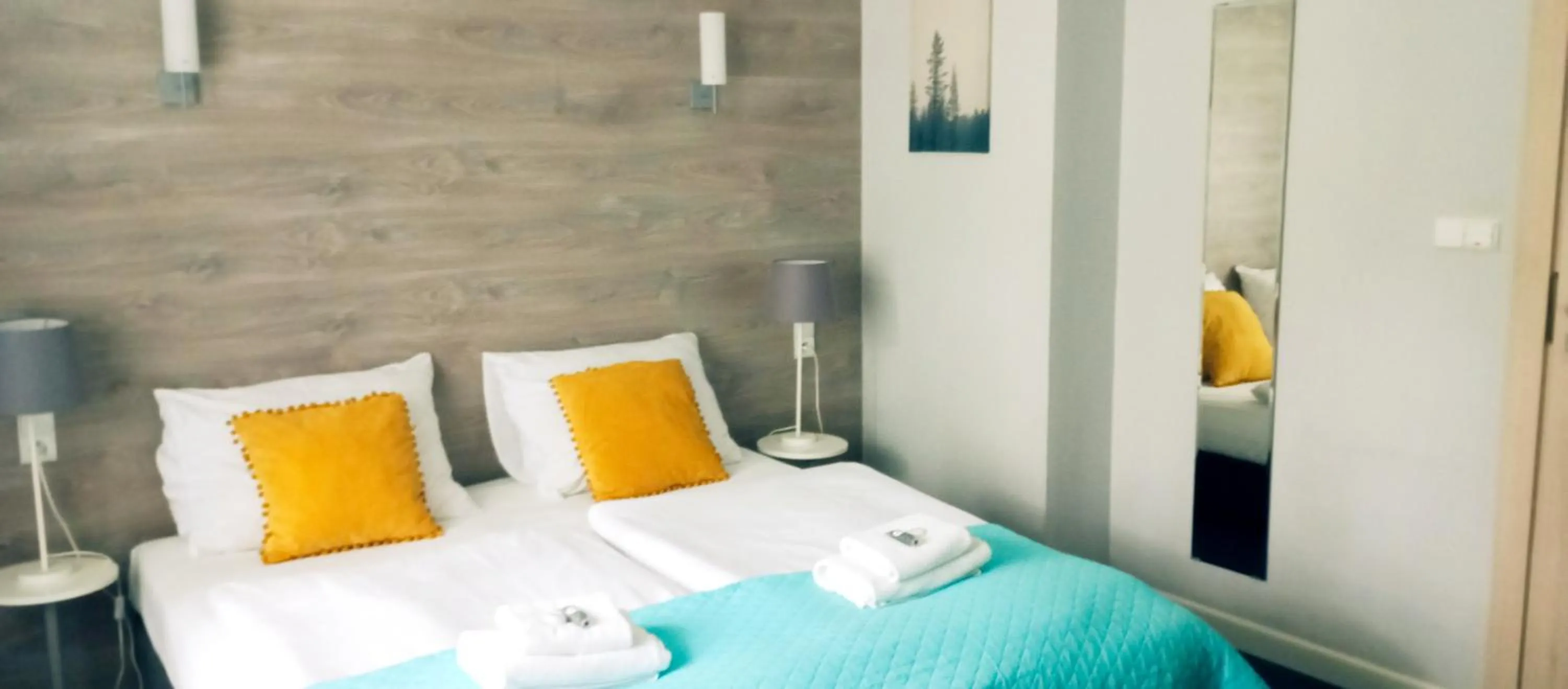 Bed in Villa Flaming