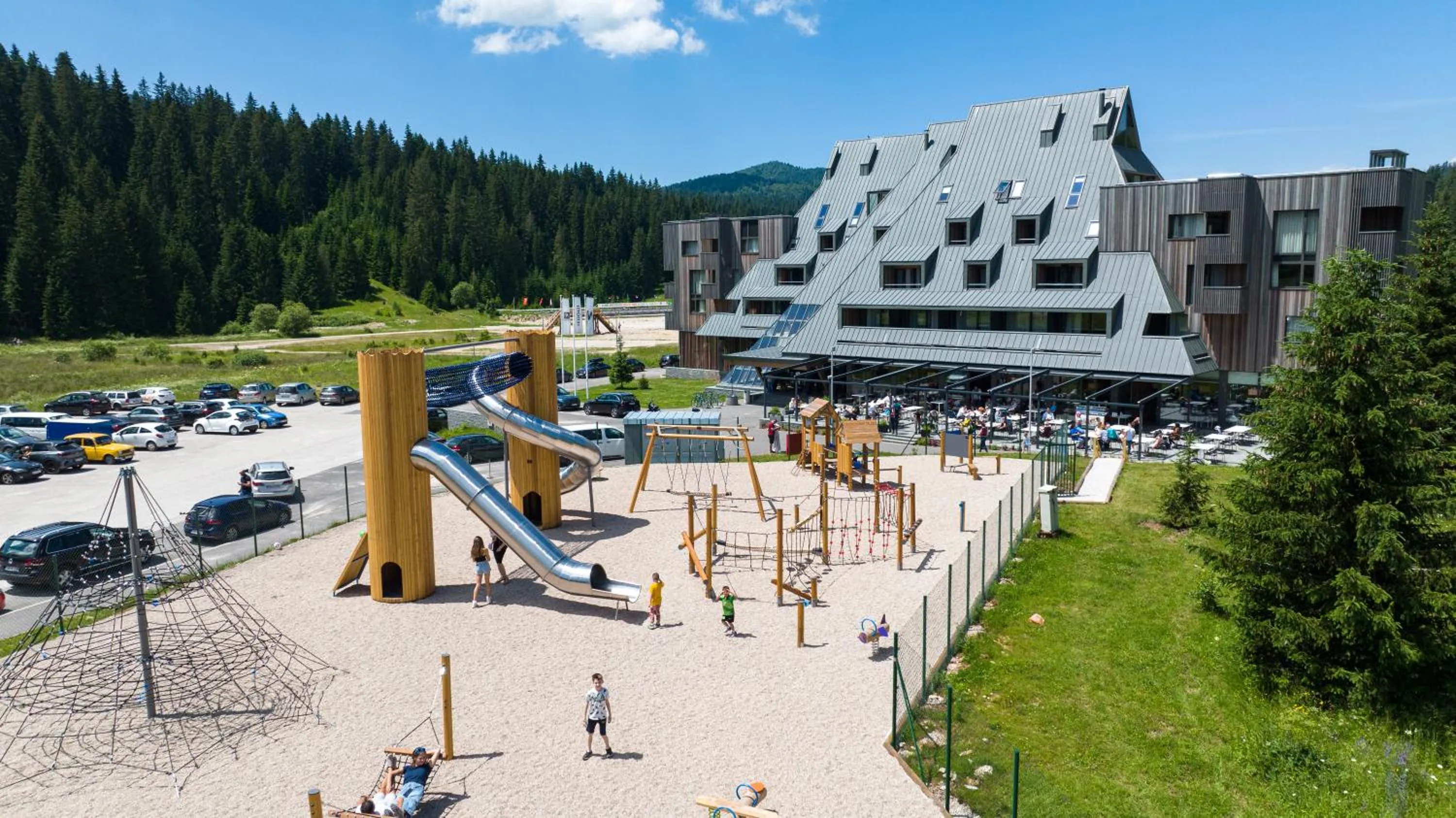 Property building in Hotel Monti Spa & Wellness