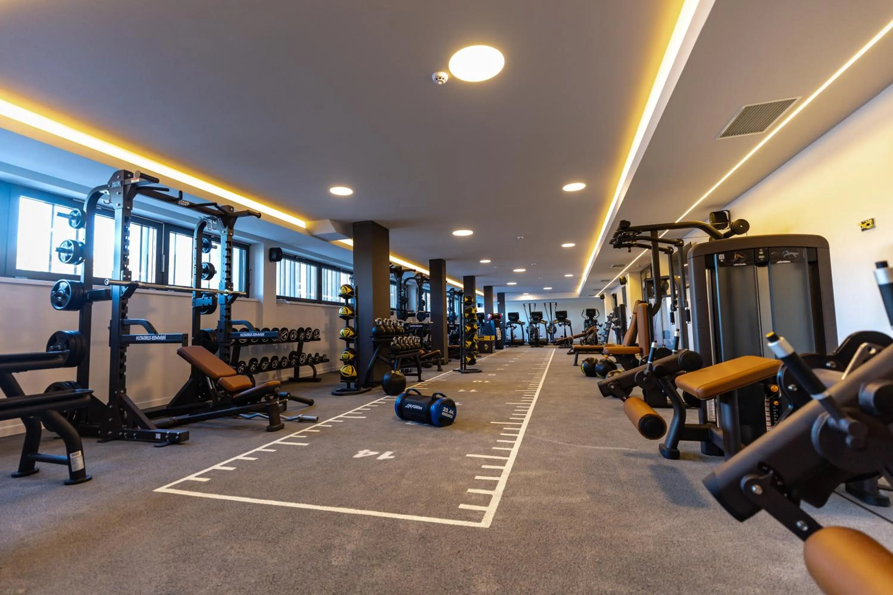 Fitness centre/facilities in Hotel Monti Spa & Wellness