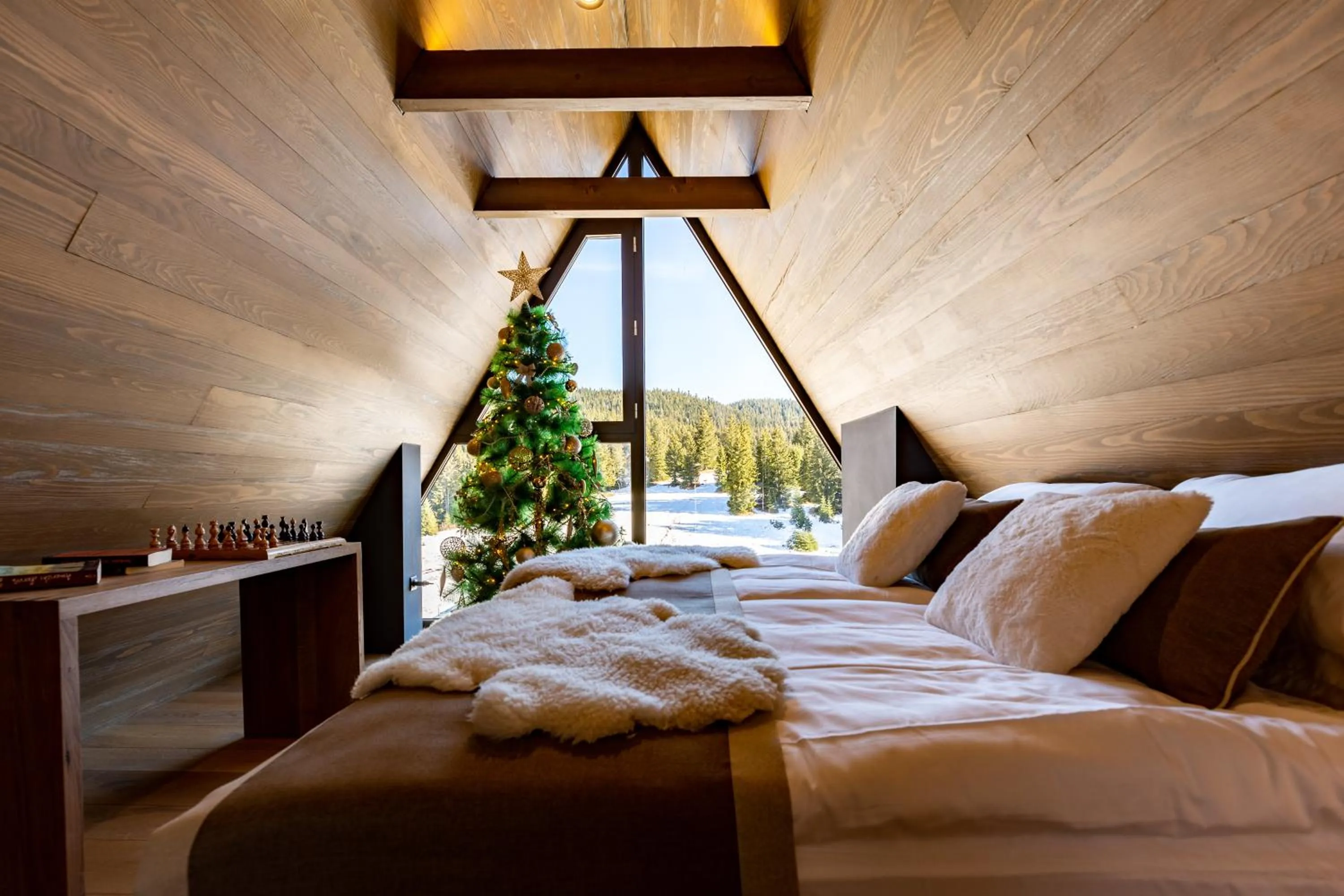 Bed in Hotel Monti Spa & Wellness