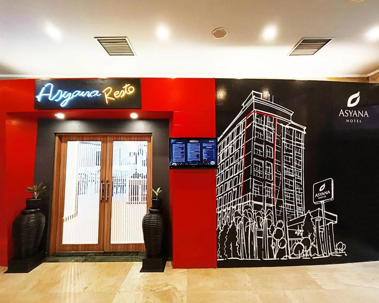 Restaurant/places to eat in Asyana Kemayoran Jakarta