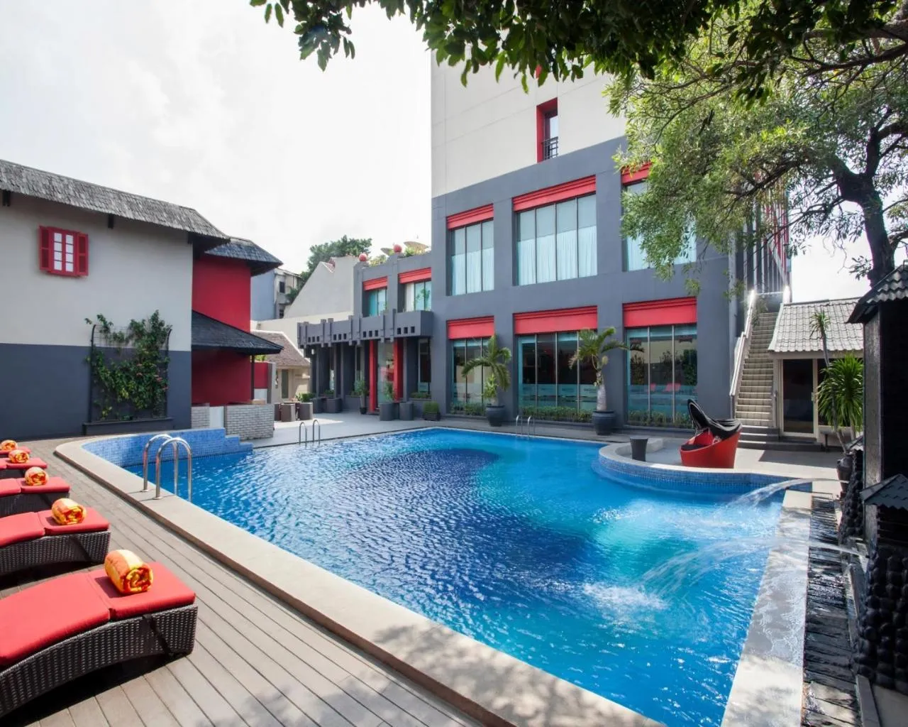 Swimming pool in Asyana Kemayoran Jakarta