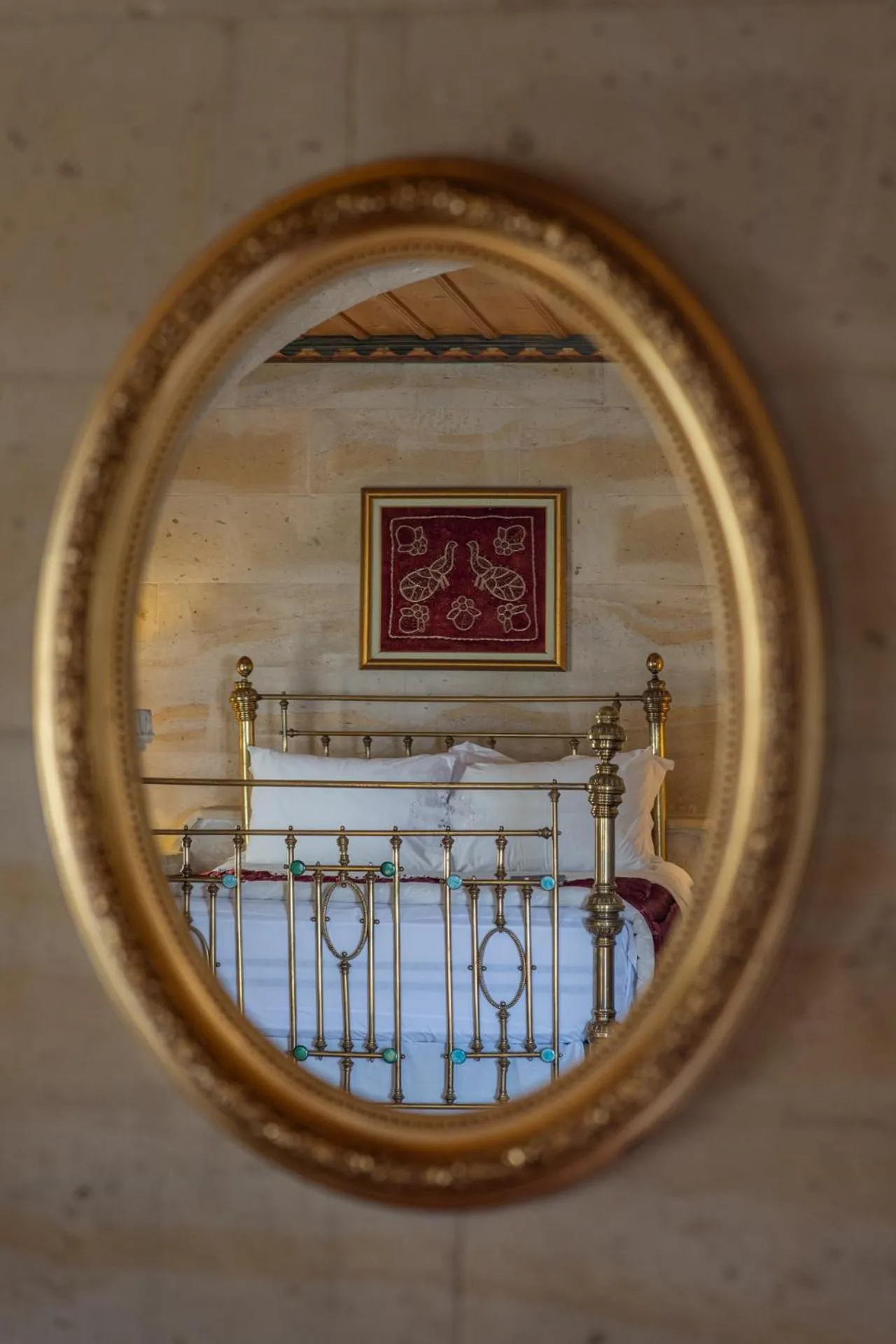 Bed in MUSEUM HOTEL - Relais & Châteaux