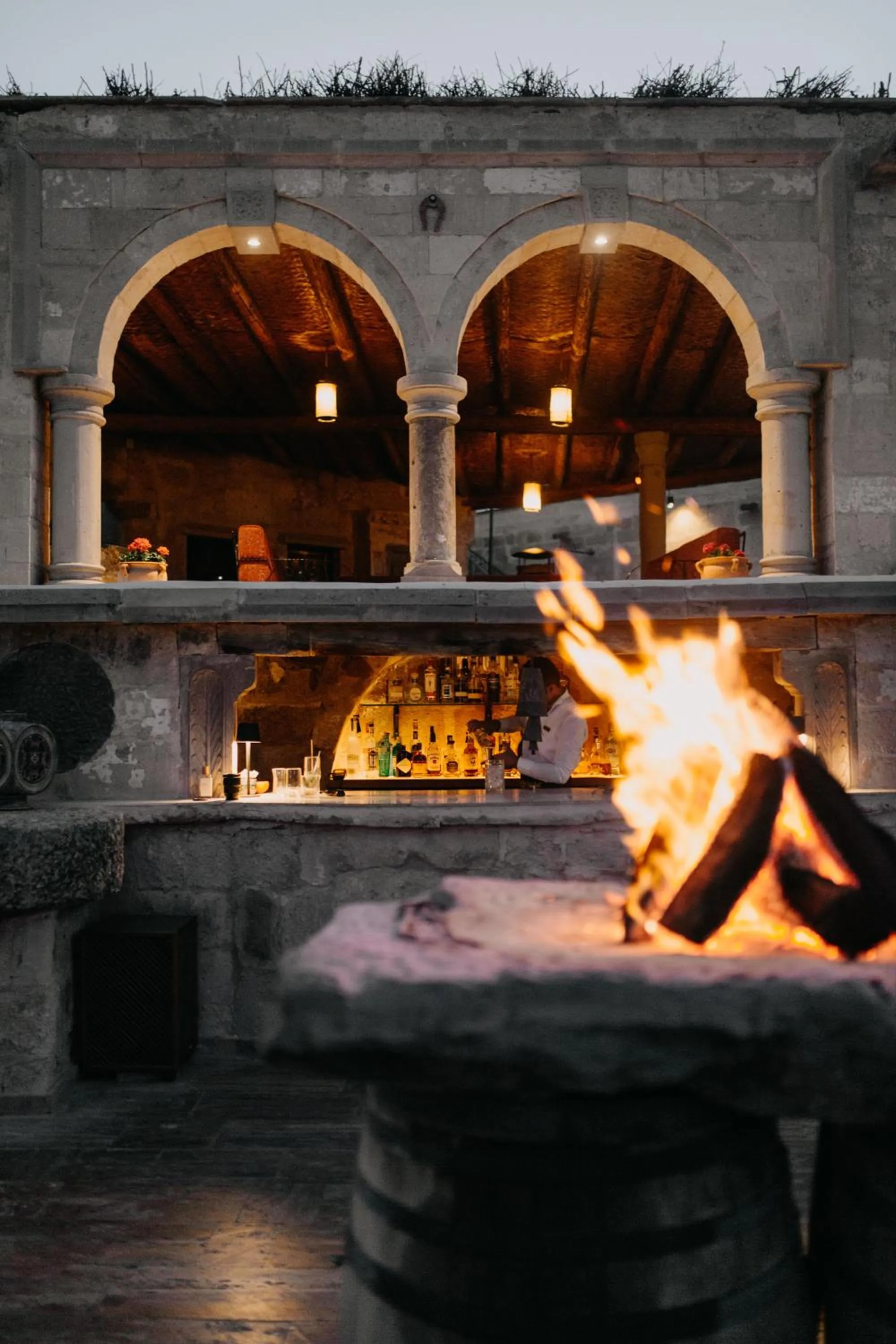 Balcony/Terrace in MUSEUM HOTEL - Relais & Châteaux